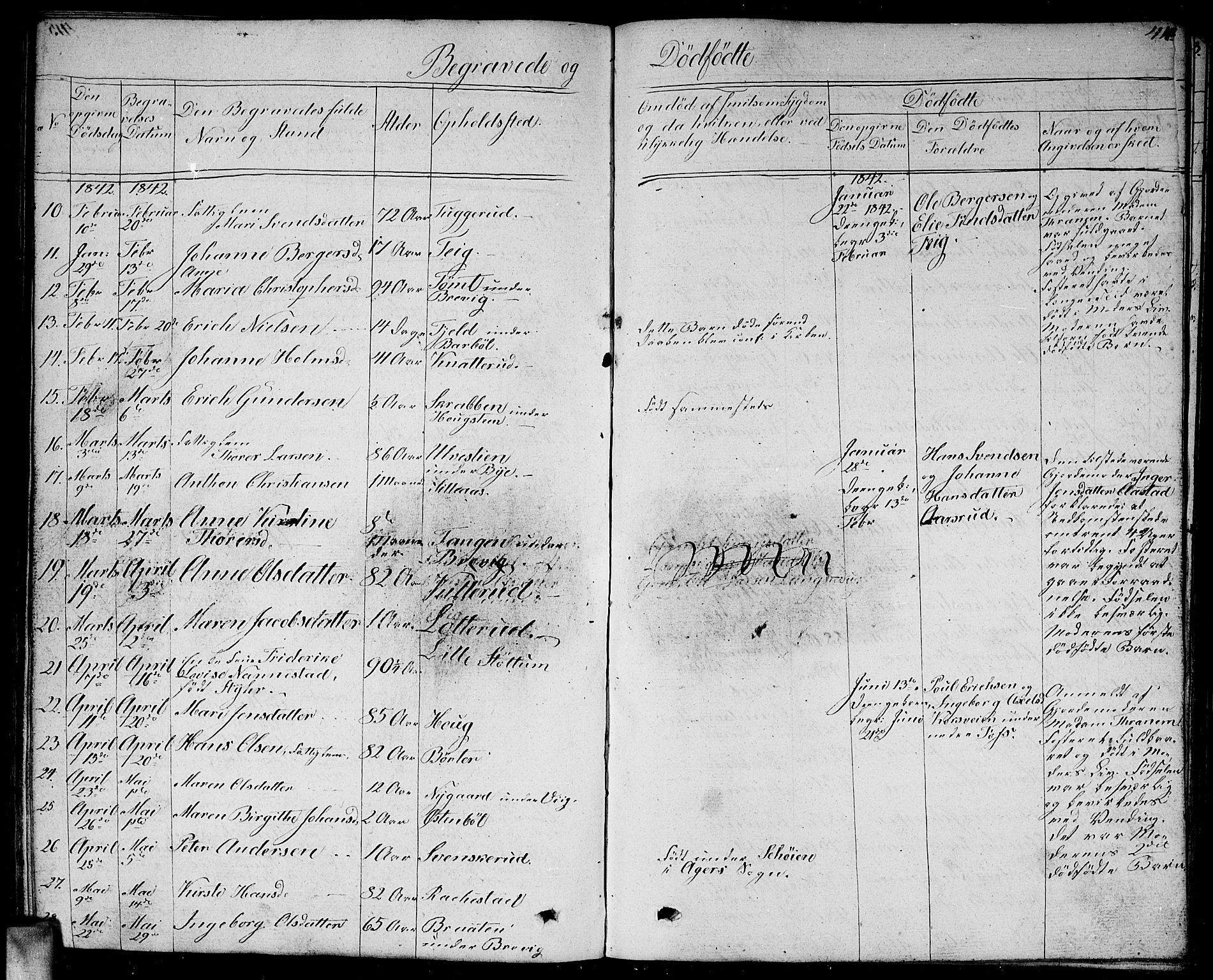 Enebakk prestekontor Kirkebøker, SAO/A-10171c/G/Ga/L0003: Parish register (copy) no. I 3, 1833-1849, p. 416