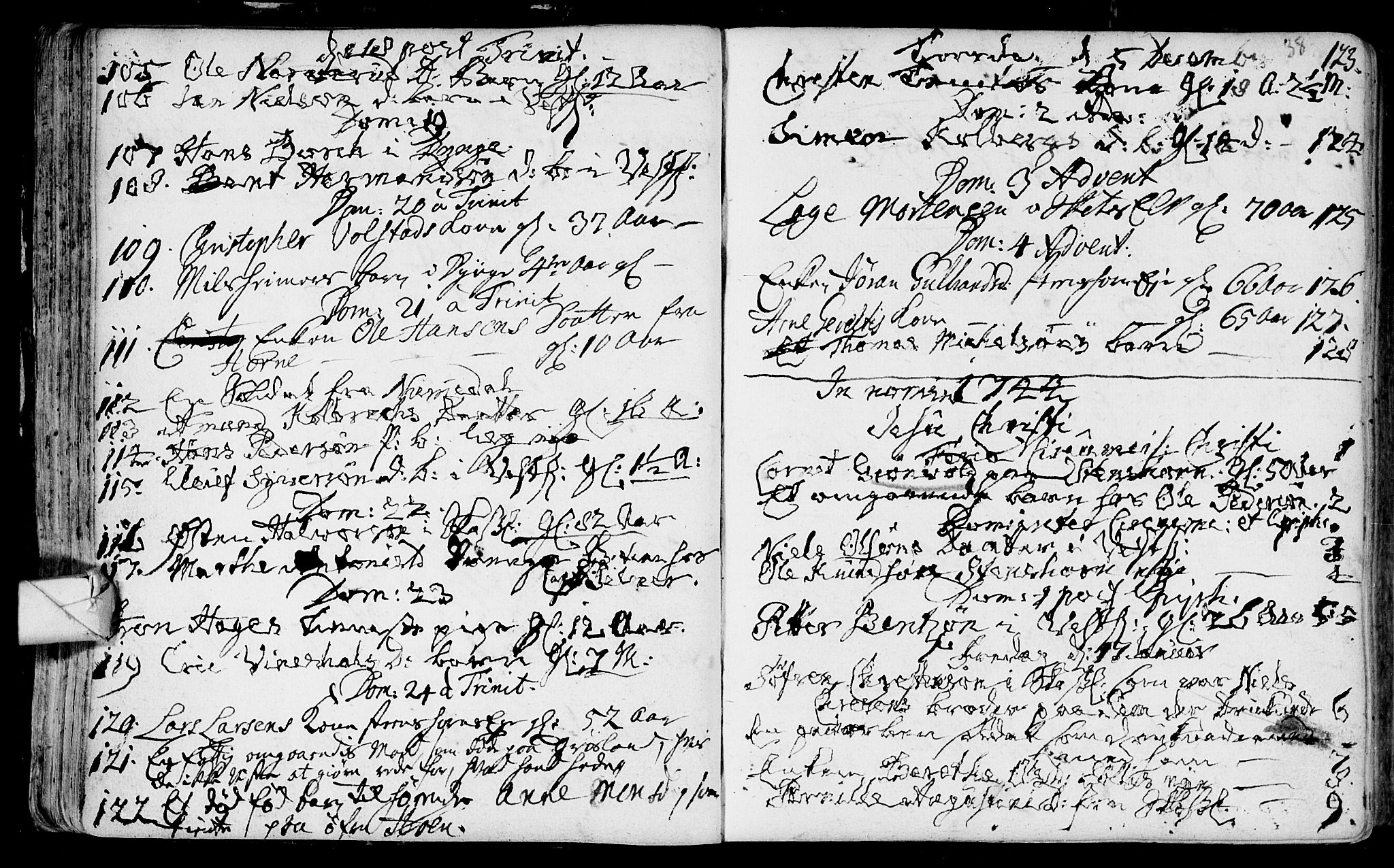 Eiker kirkebøker, SAKO/A-4/F/Fa/L0007: Parish register (official) no. I 7 /1, 1733-1808, p. 38
