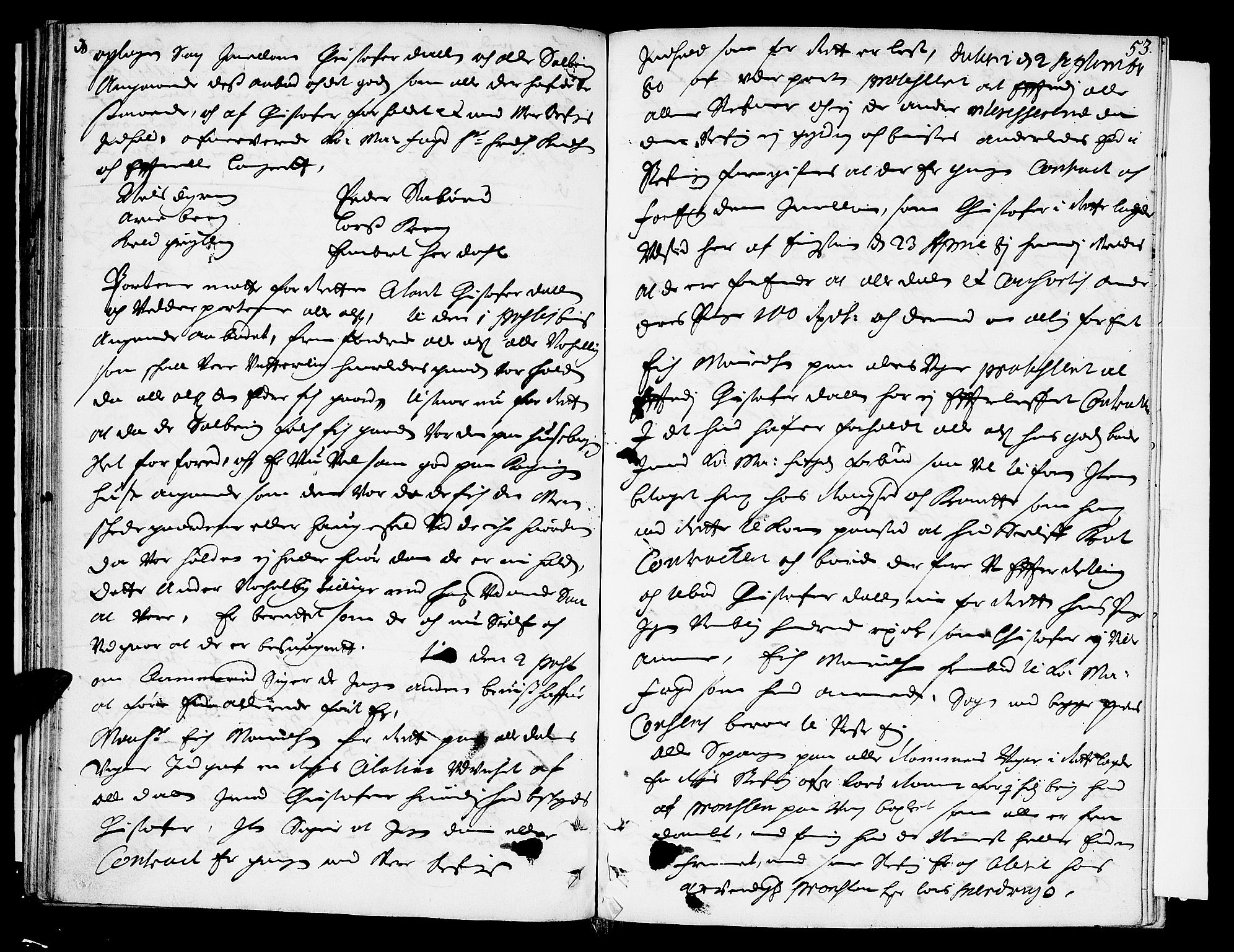Hedemarken sorenskriveri, AV/SAH-TING-034/G/Gb/L0018: Tingbok, 1682, p. 52b-53a