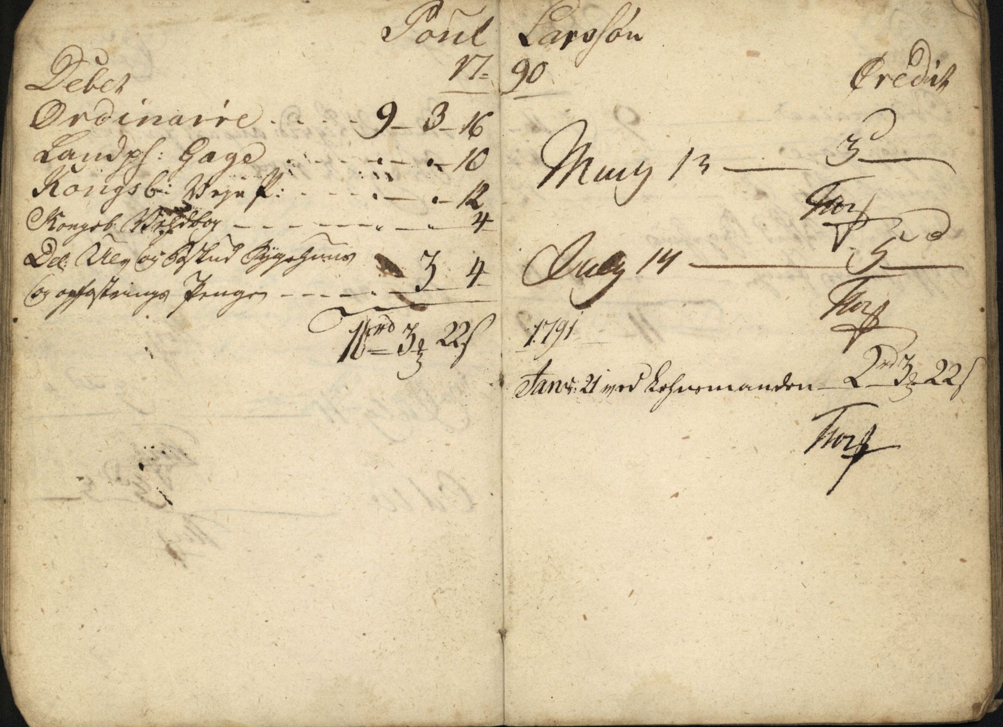 Pa 806 - Kalsrudslekten, VEMU/A-1929/F/L0002: Brev, kvitteringer, invitasjoner, kontrakter m.m., 1782-1870, p. 128