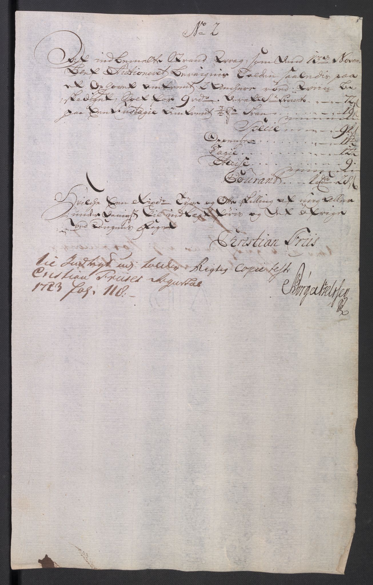 Rentekammeret inntil 1814, Reviderte regnskaper, Fogderegnskap, RA/EA-4092/R56/L3756: Fogderegnskap Nordmøre, 1723, p. 357