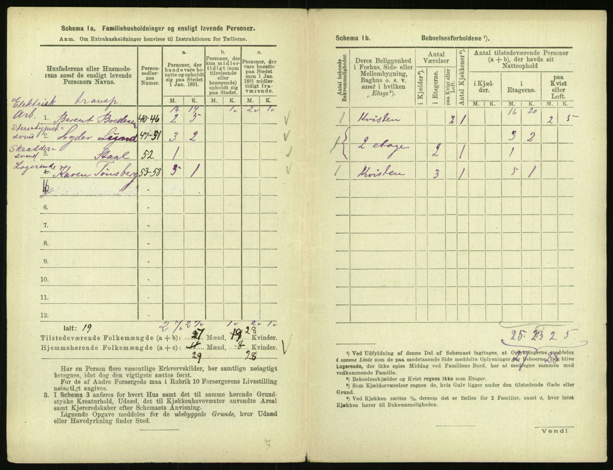 RA, 1891 census for 0301 Kristiania, 1891, p. 15889