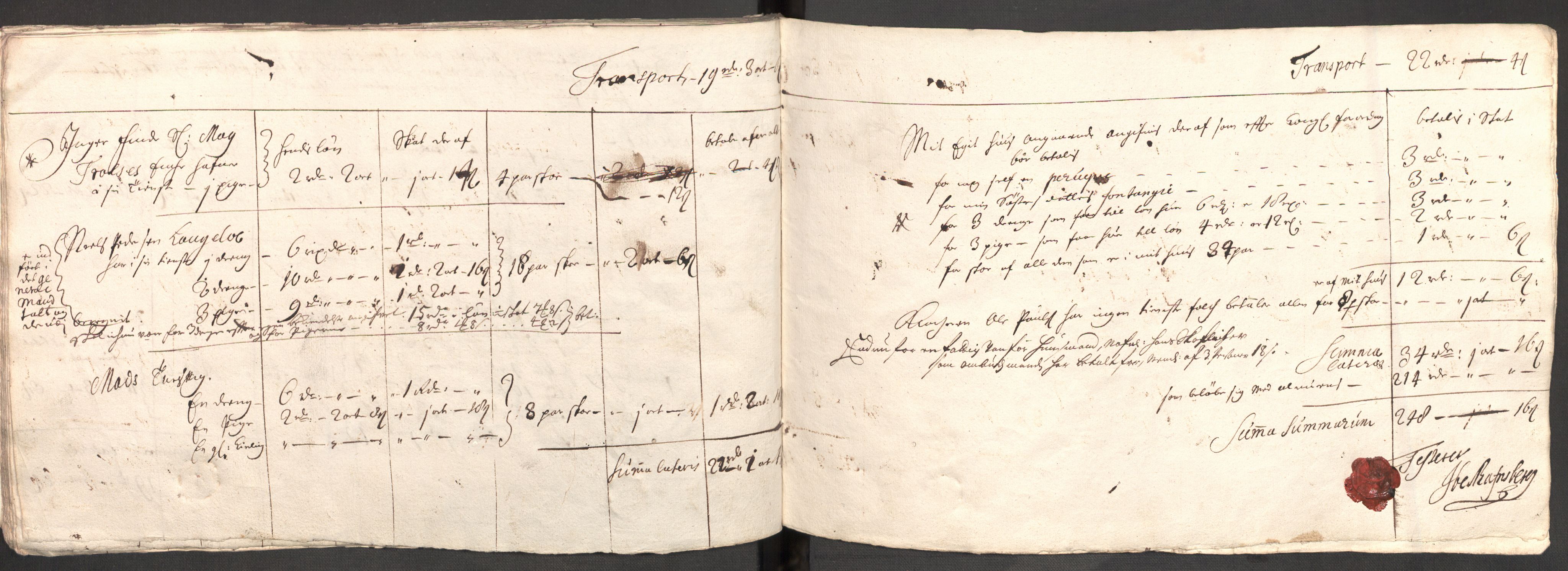 Rentekammeret inntil 1814, Reviderte regnskaper, Fogderegnskap, AV/RA-EA-4092/R54/L3564: Fogderegnskap Sunnmøre, 1711, p. 293