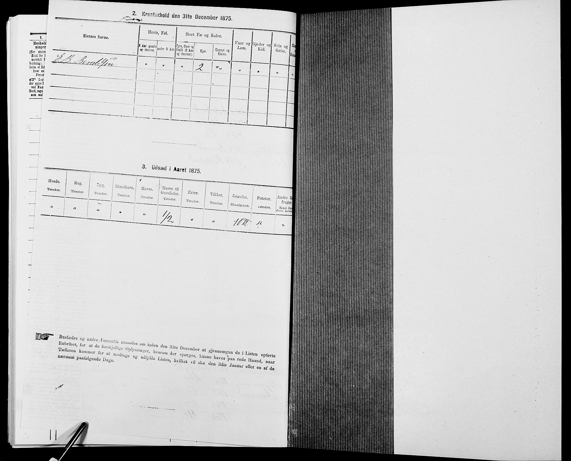 SAK, 1875 census for 0915P Dypvåg, 1875, p. 533