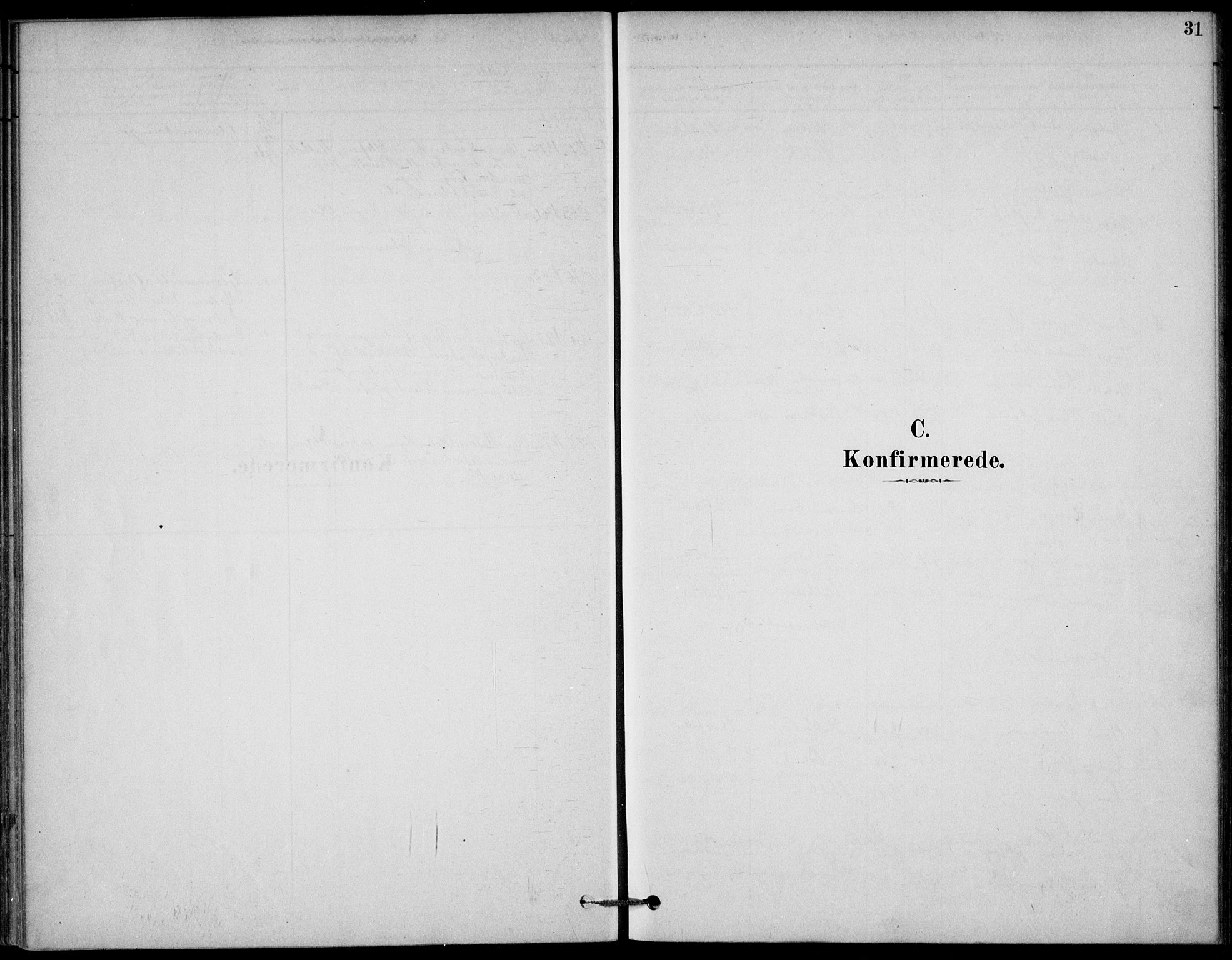 Bamble kirkebøker, SAKO/A-253/G/Gb/L0001: Parish register (copy) no. II 1, 1878-1900, p. 31