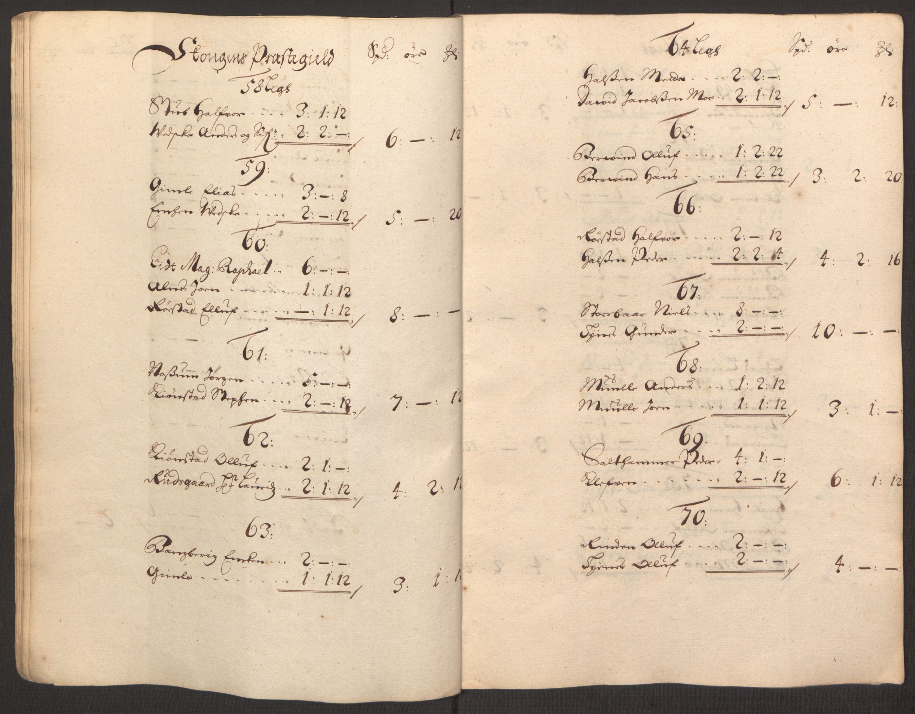 Rentekammeret inntil 1814, Reviderte regnskaper, Fogderegnskap, AV/RA-EA-4092/R62/L4186: Fogderegnskap Stjørdal og Verdal, 1693-1694, p. 56