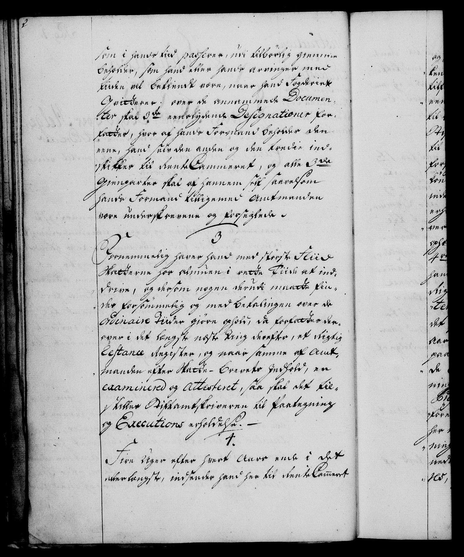 Rentekammeret, Kammerkanselliet, RA/EA-3111/G/Gg/Ggi/L0003: Norsk instruksjonsprotokoll med register (merket RK 53.36), 1751-1775, p. 2