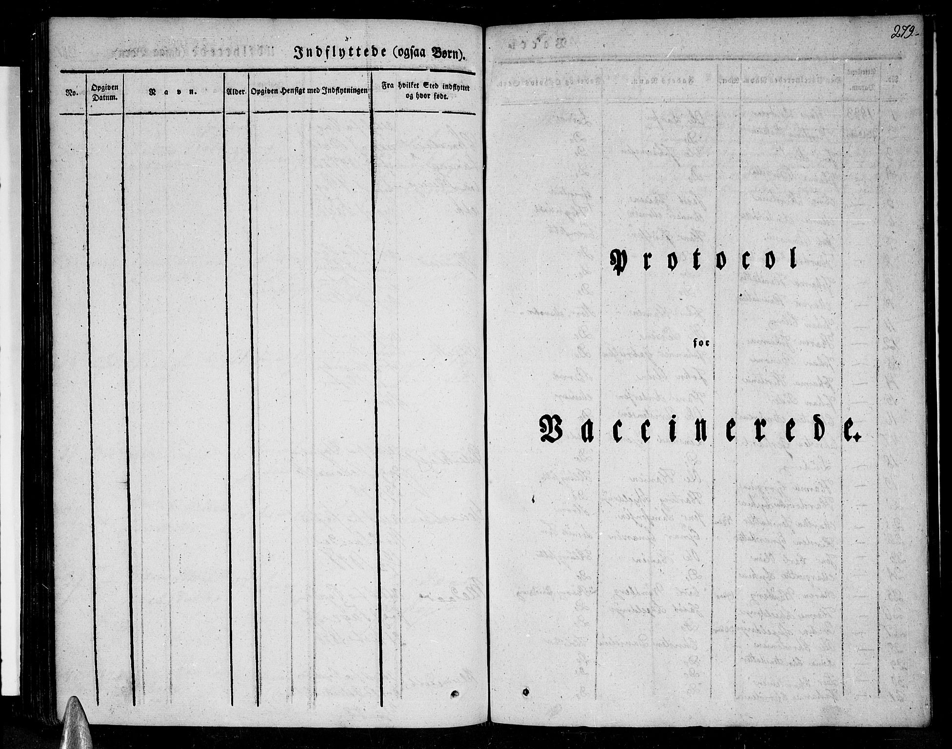 Ministerialprotokoller, klokkerbøker og fødselsregistre - Nordland, SAT/A-1459/852/L0737: Parish register (official) no. 852A07, 1833-1849, p. 279