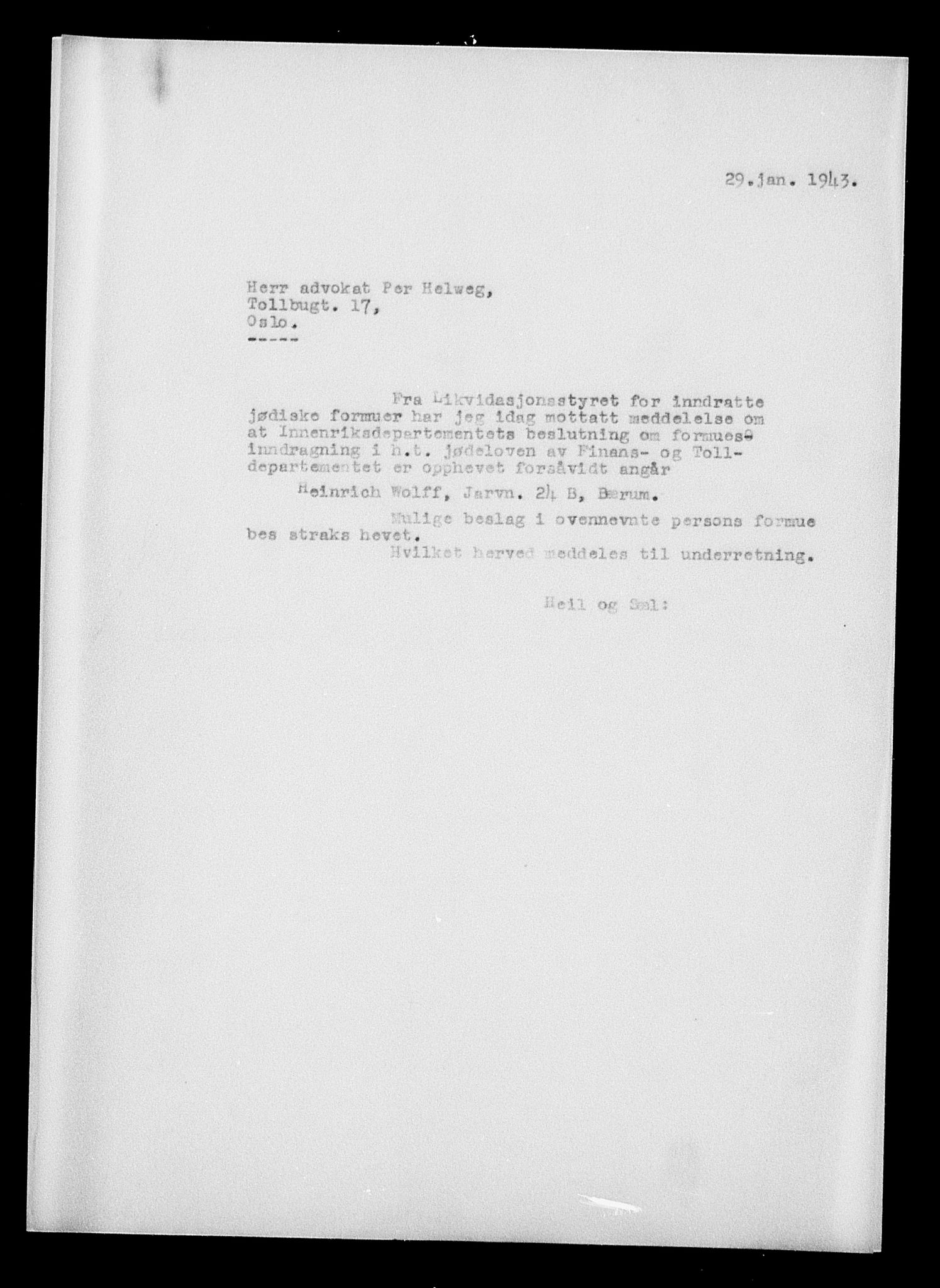 Justisdepartementet, Tilbakeføringskontoret for inndratte formuer, AV/RA-S-1564/H/Hc/Hcc/L0986: --, 1945-1947, p. 543