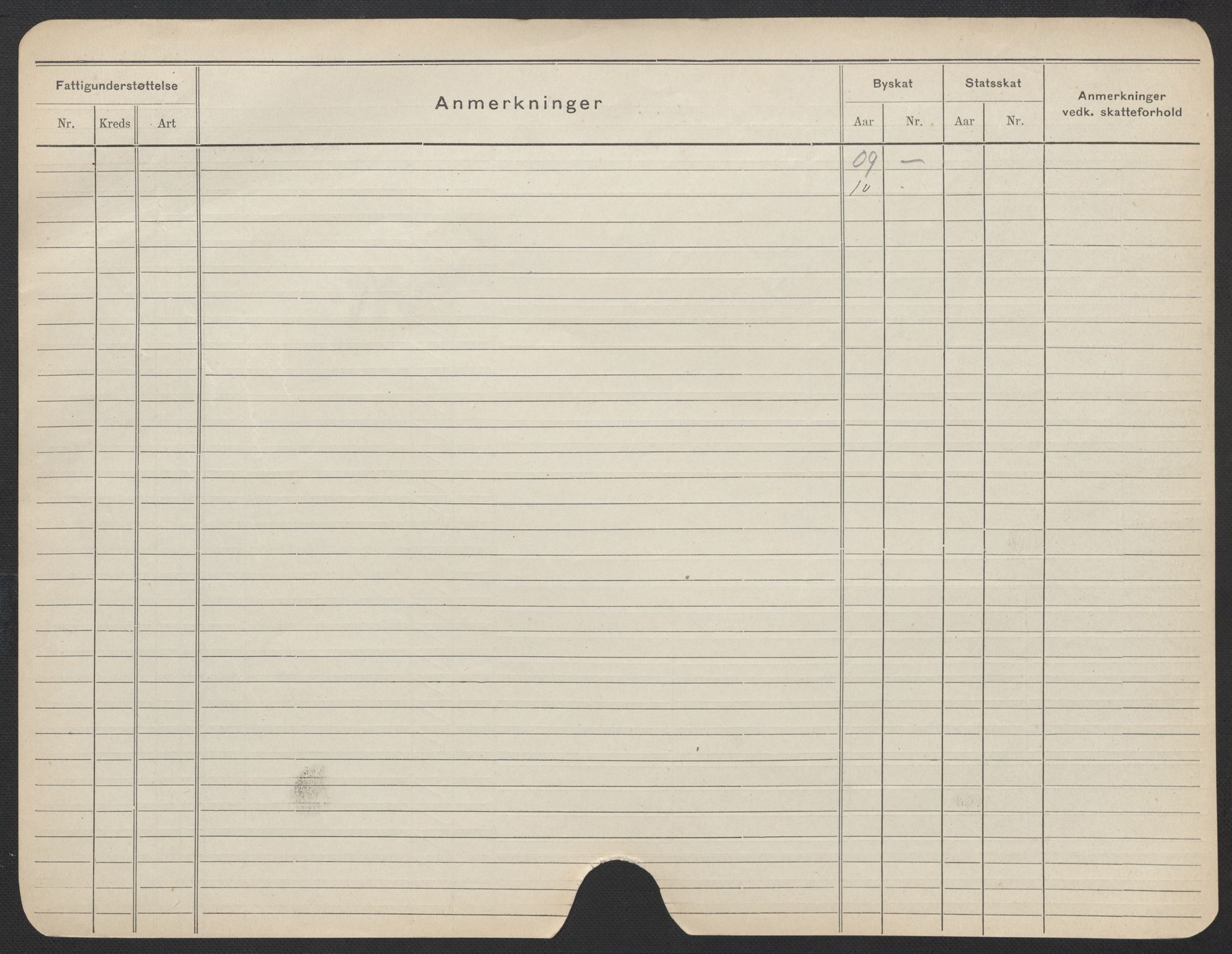 Oslo folkeregister, Registerkort, AV/SAO-A-11715/F/Fa/Fac/L0024: Kvinner, 1906-1914, p. 101b