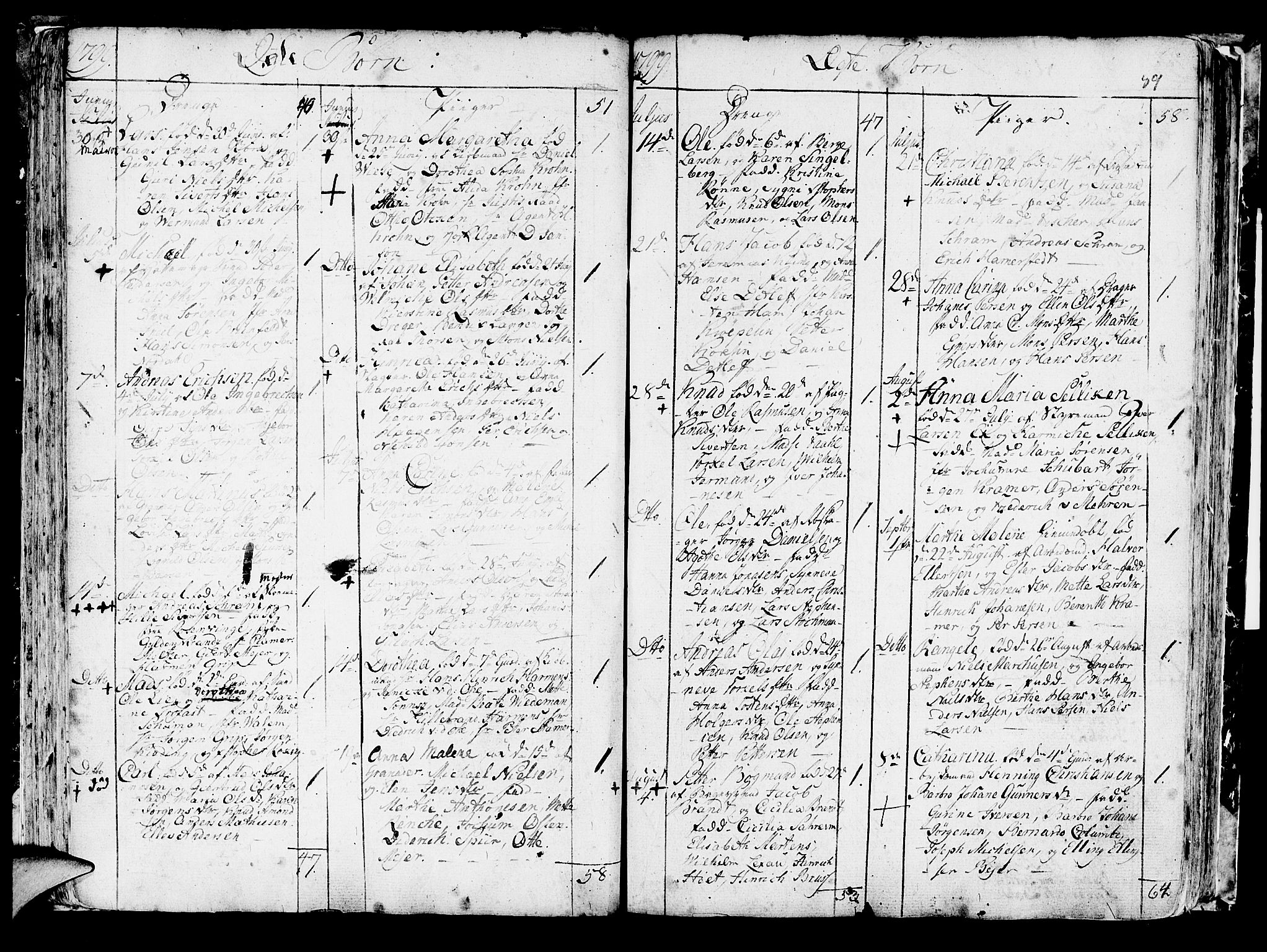 Korskirken sokneprestembete, AV/SAB-A-76101/H/Haa/L0006: Parish register (official) no. A 6, 1790-1820, p. 59