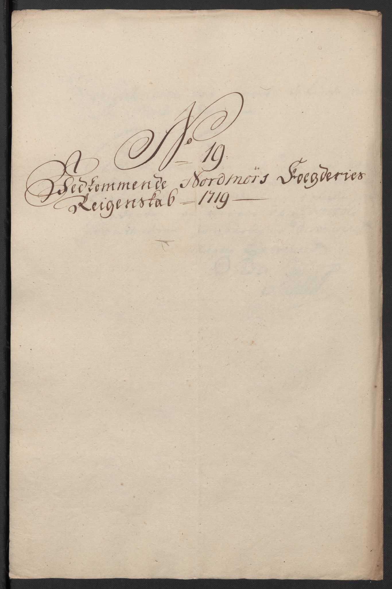 Rentekammeret inntil 1814, Reviderte regnskaper, Fogderegnskap, RA/EA-4092/R56/L3752: Fogderegnskap Nordmøre, 1719, p. 178