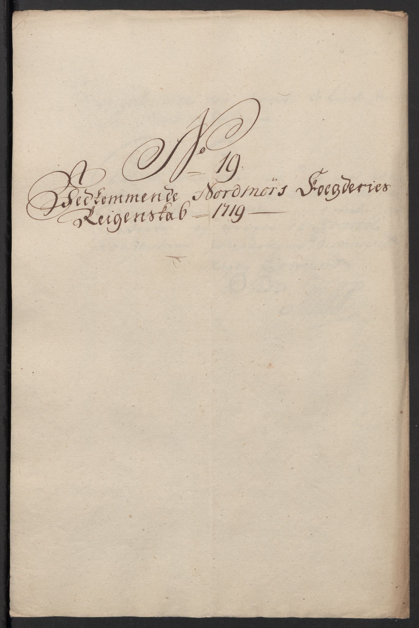 Rentekammeret inntil 1814, Reviderte regnskaper, Fogderegnskap, AV/RA-EA-4092/R56/L3752: Fogderegnskap Nordmøre, 1719, p. 178