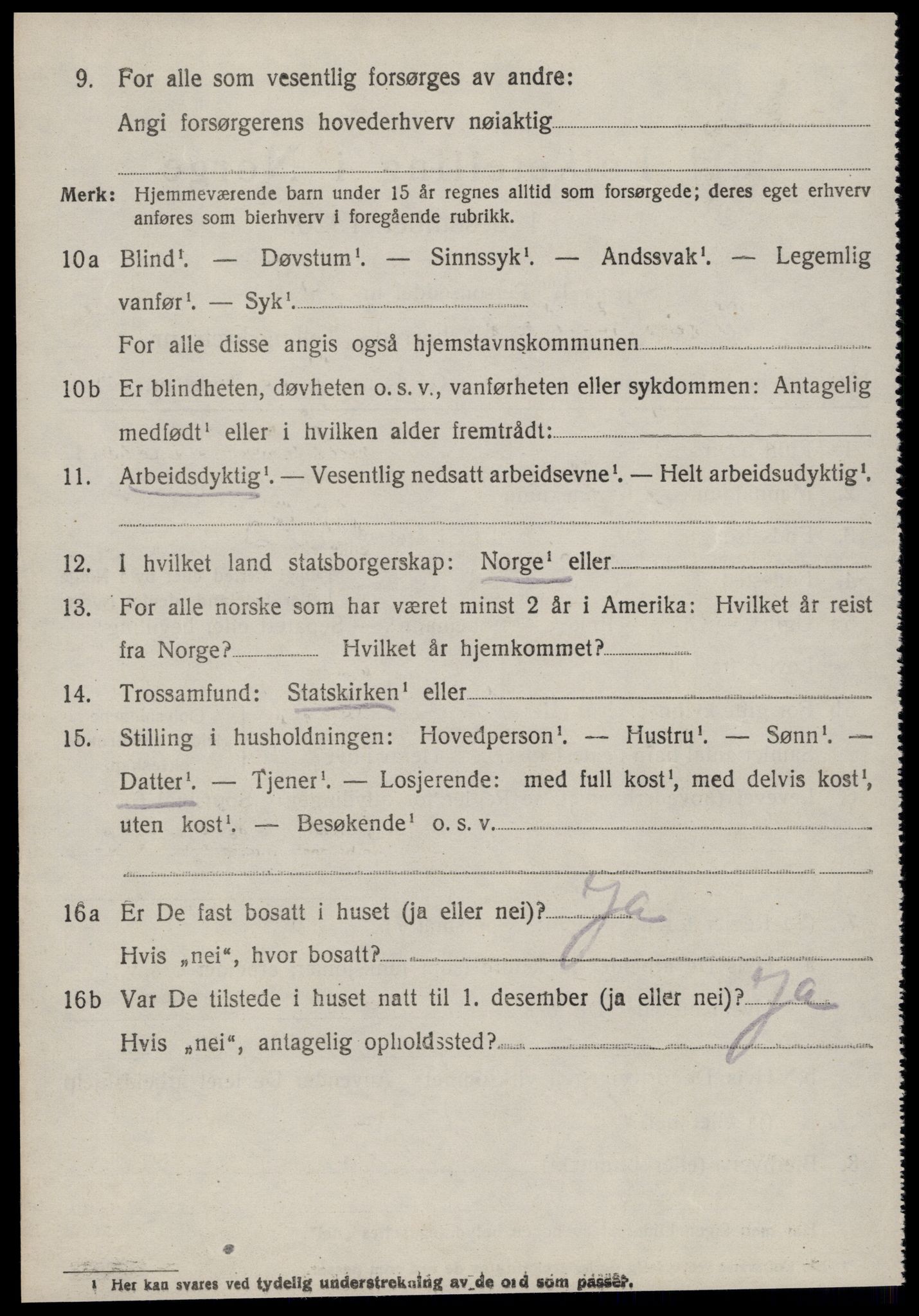 SAT, 1920 census for Vartdal, 1920, p. 740