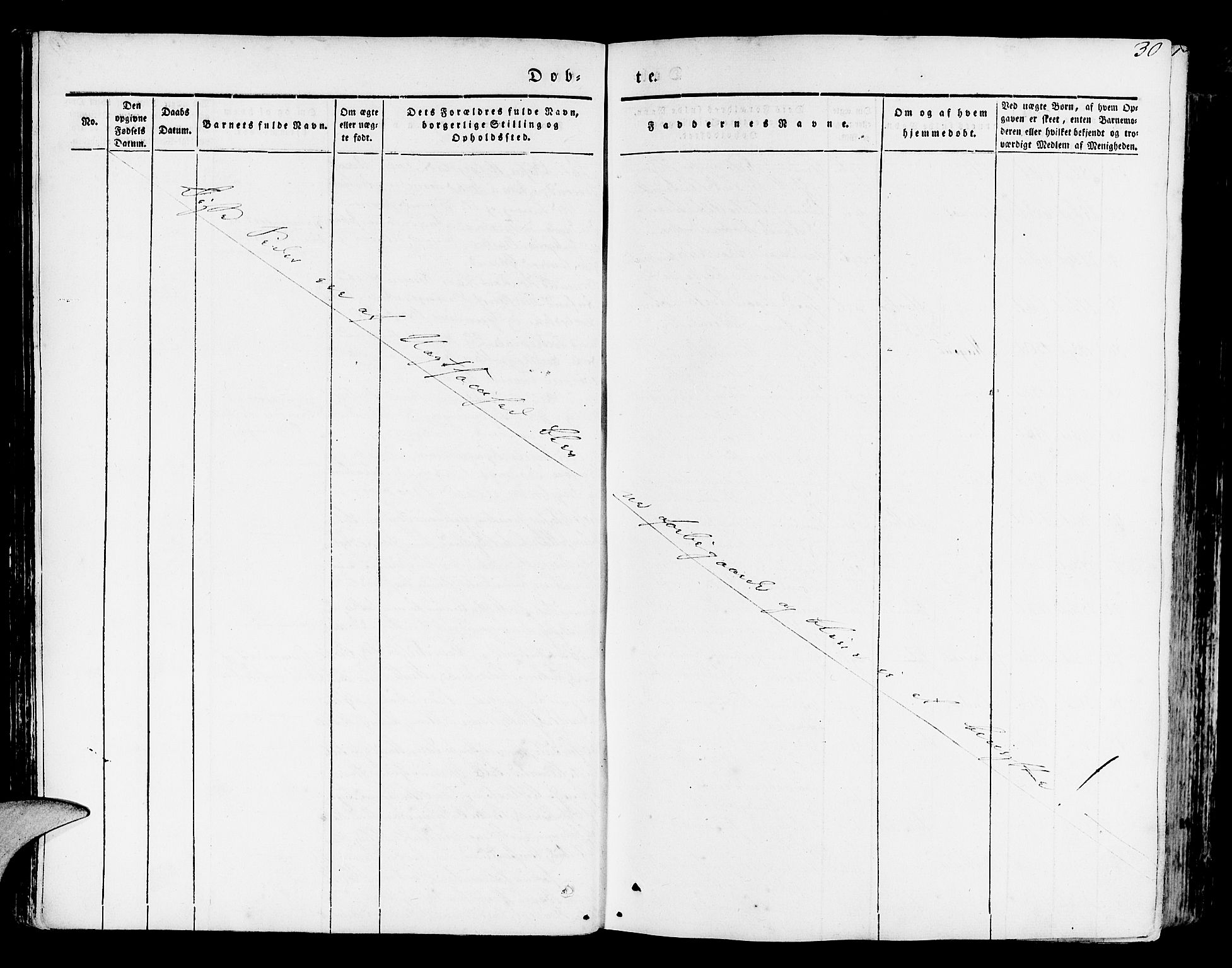 Finnås sokneprestembete, SAB/A-99925/H/Ha/Haa/Haaa/L0006: Parish register (official) no. A 6, 1836-1850, p. 30