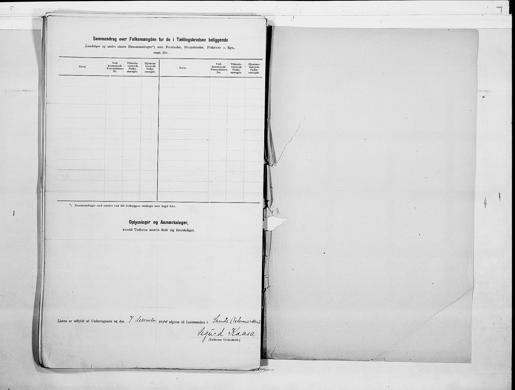 SAKO, 1900 census for Sauherad, 1900, p. 34