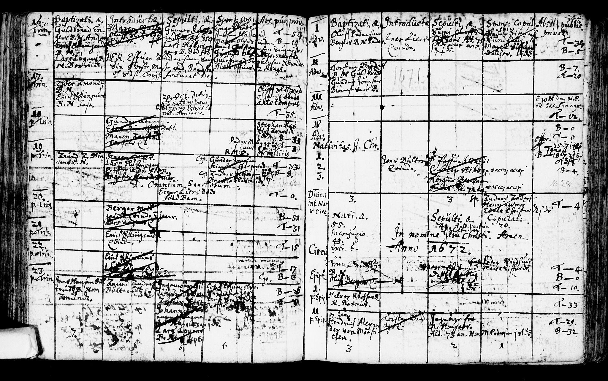 Trøgstad prestekontor Kirkebøker, SAO/A-10925/F/Fa/L0001: Parish register (official) no. I 1, 1645-1707, p. 144