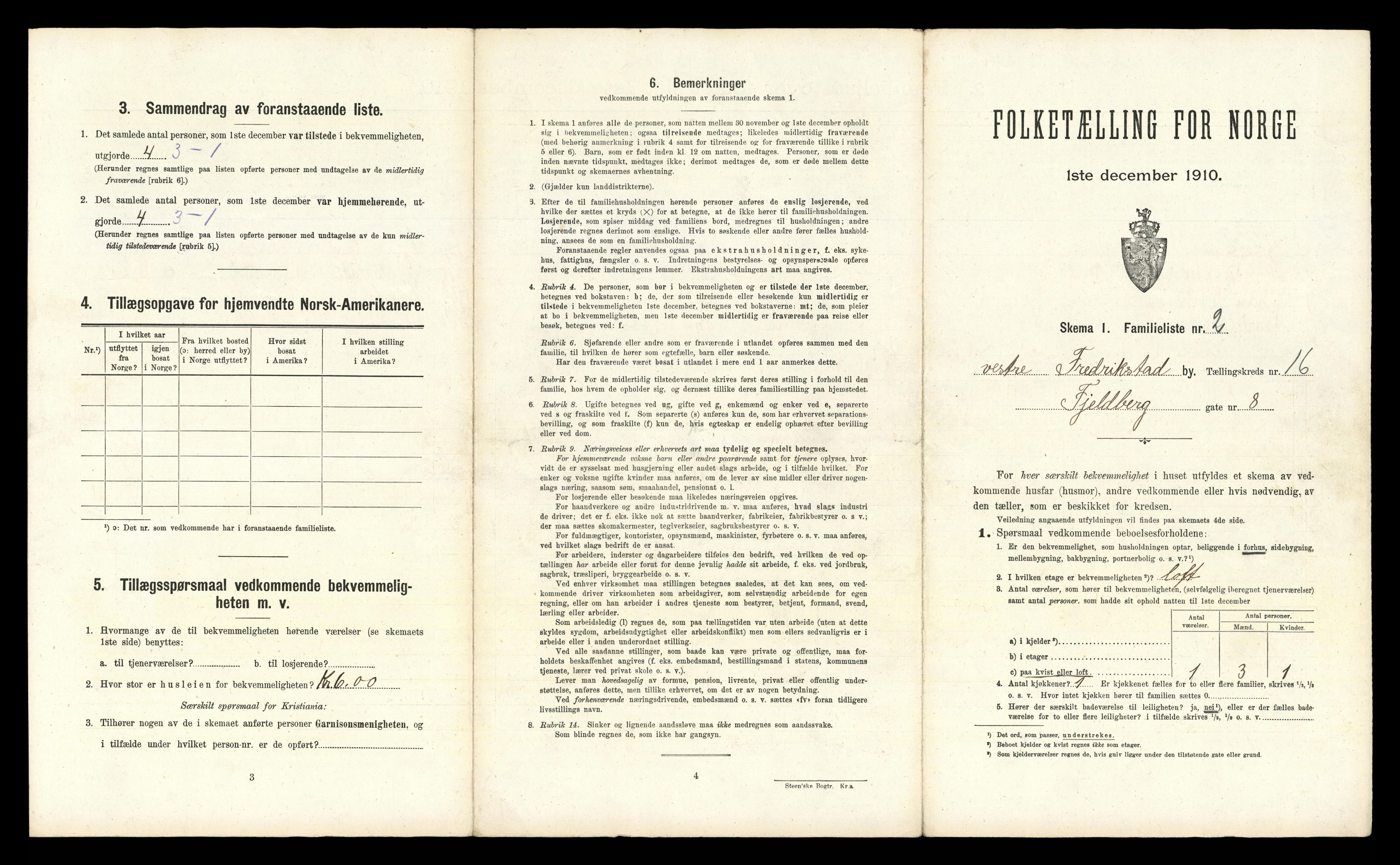 RA, 1910 census for Fredrikstad, 1910, p. 10010