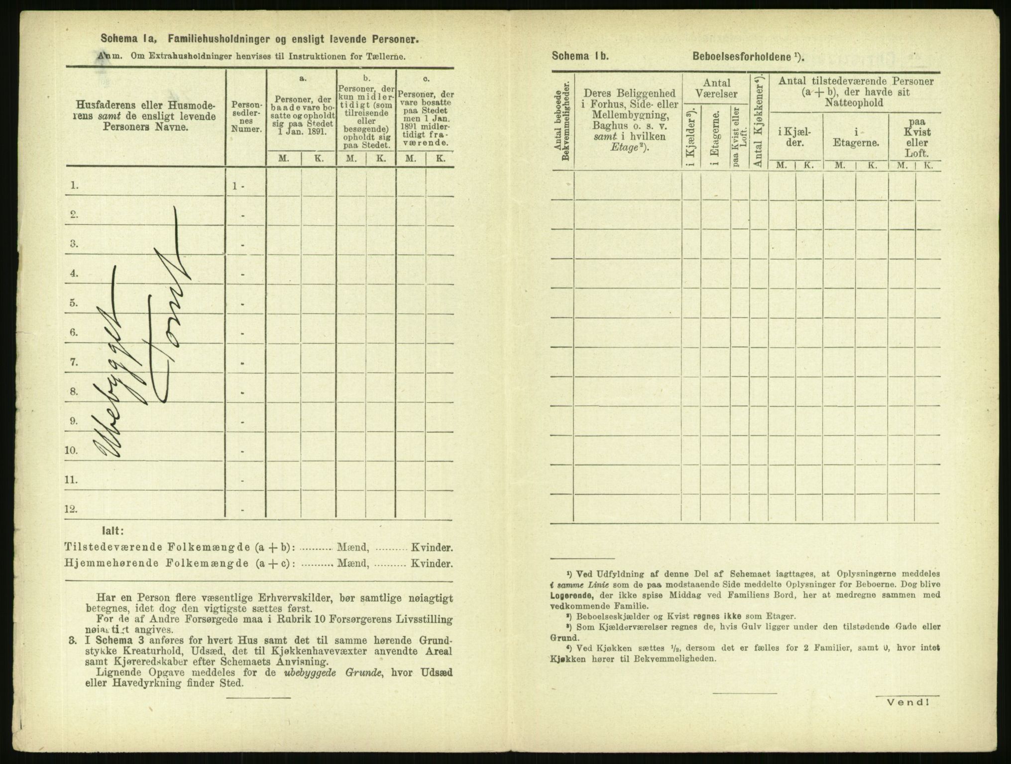 RA, 1891 census for 0301 Kristiania, 1891, p. 46283