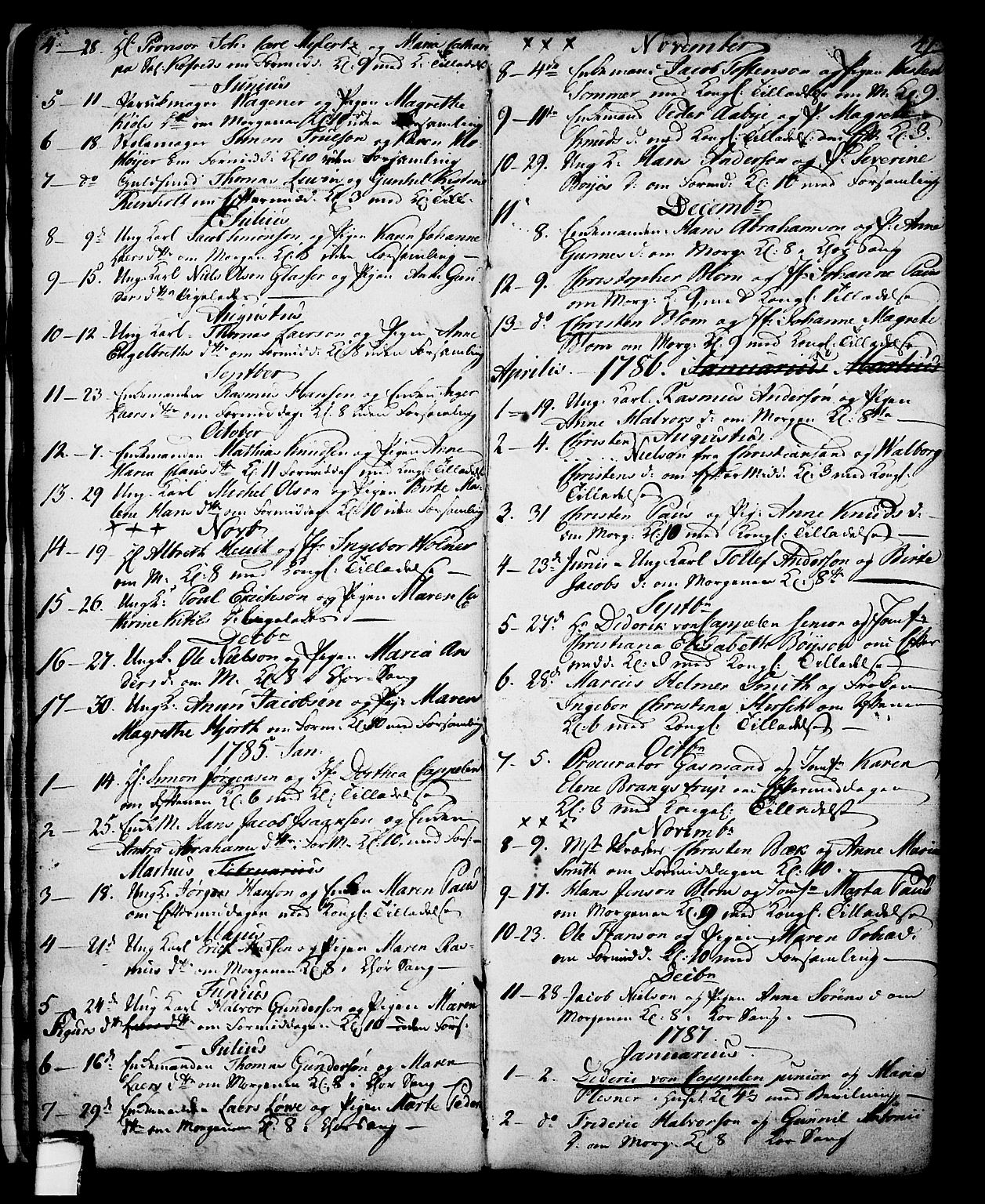 Skien kirkebøker, SAKO/A-302/G/Ga/L0001: Parish register (copy) no. 1, 1756-1791, p. 41