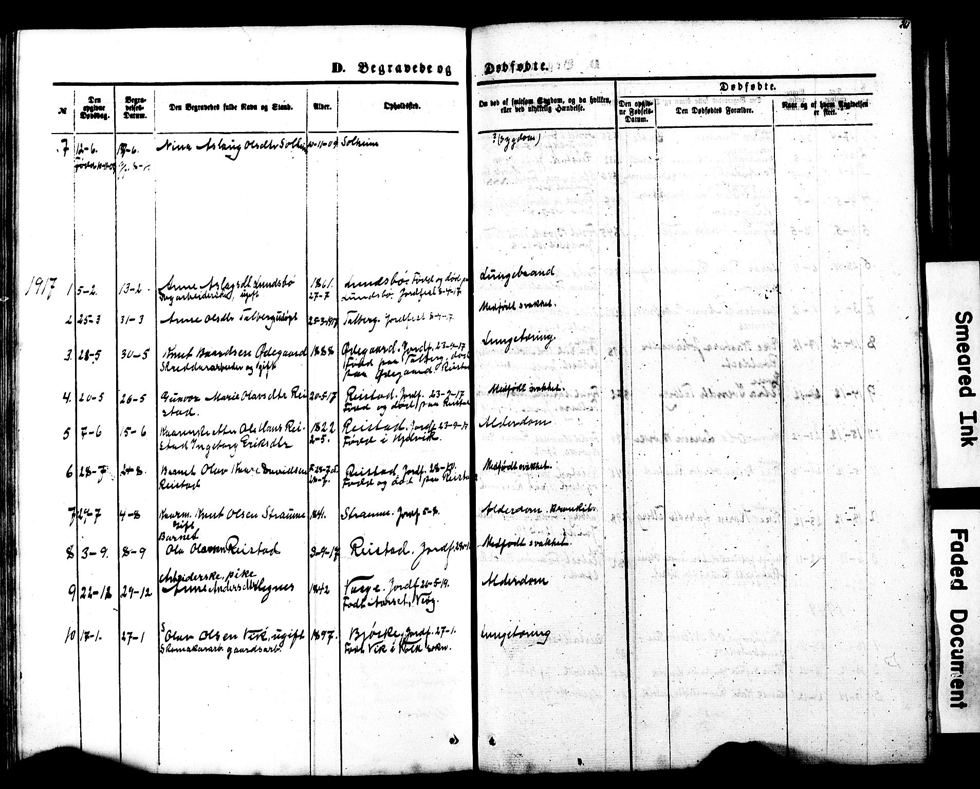 Ministerialprotokoller, klokkerbøker og fødselsregistre - Møre og Romsdal, SAT/A-1454/550/L0618: Parish register (copy) no. 550C01, 1870-1927, p. 261