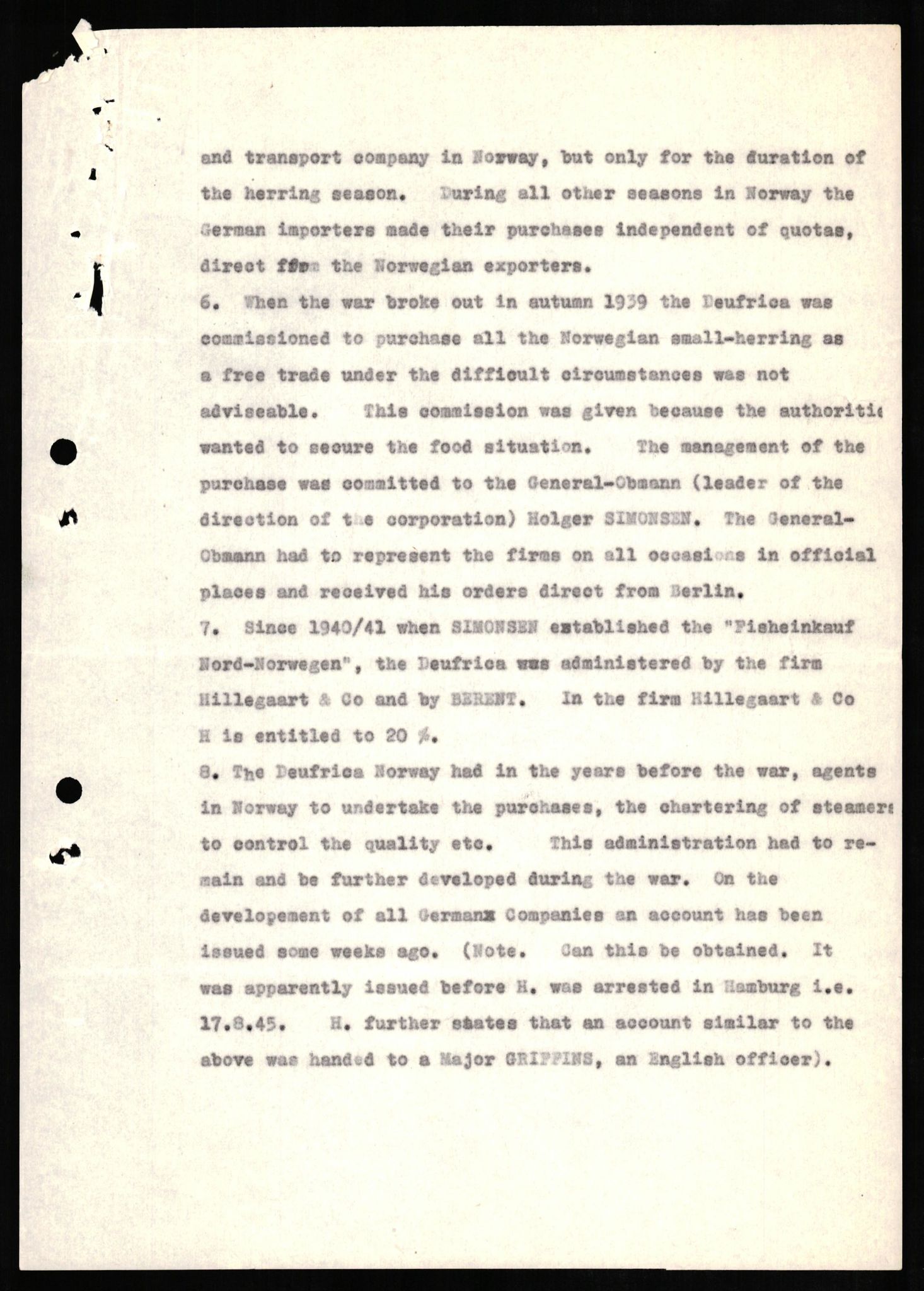 Forsvaret, Forsvarets overkommando II, AV/RA-RAFA-3915/D/Db/L0013: CI Questionaires. Tyske okkupasjonsstyrker i Norge. Tyskere., 1945-1946, p. 224