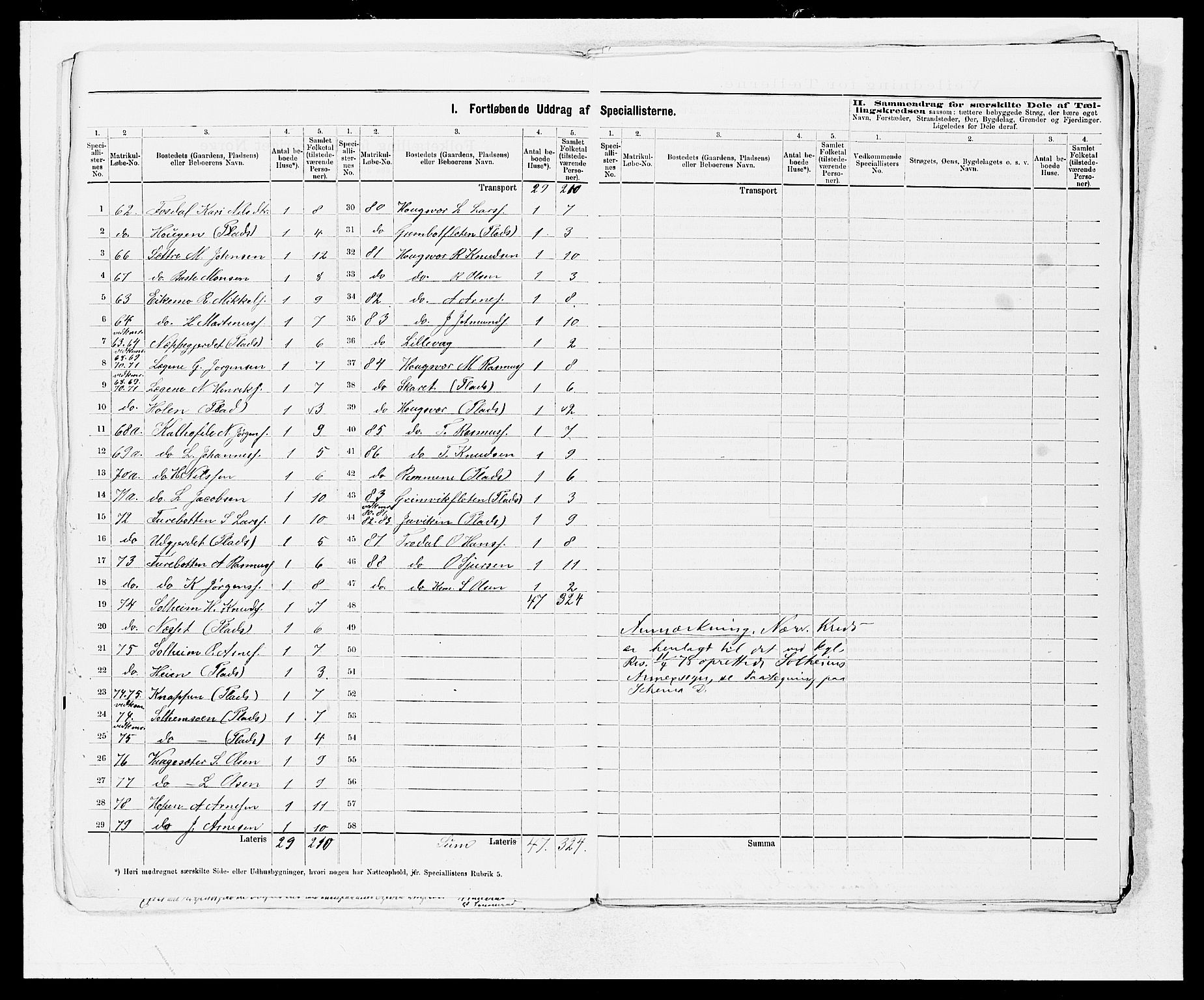 SAB, 1875 census for 1263P Lindås, 1875, p. 10