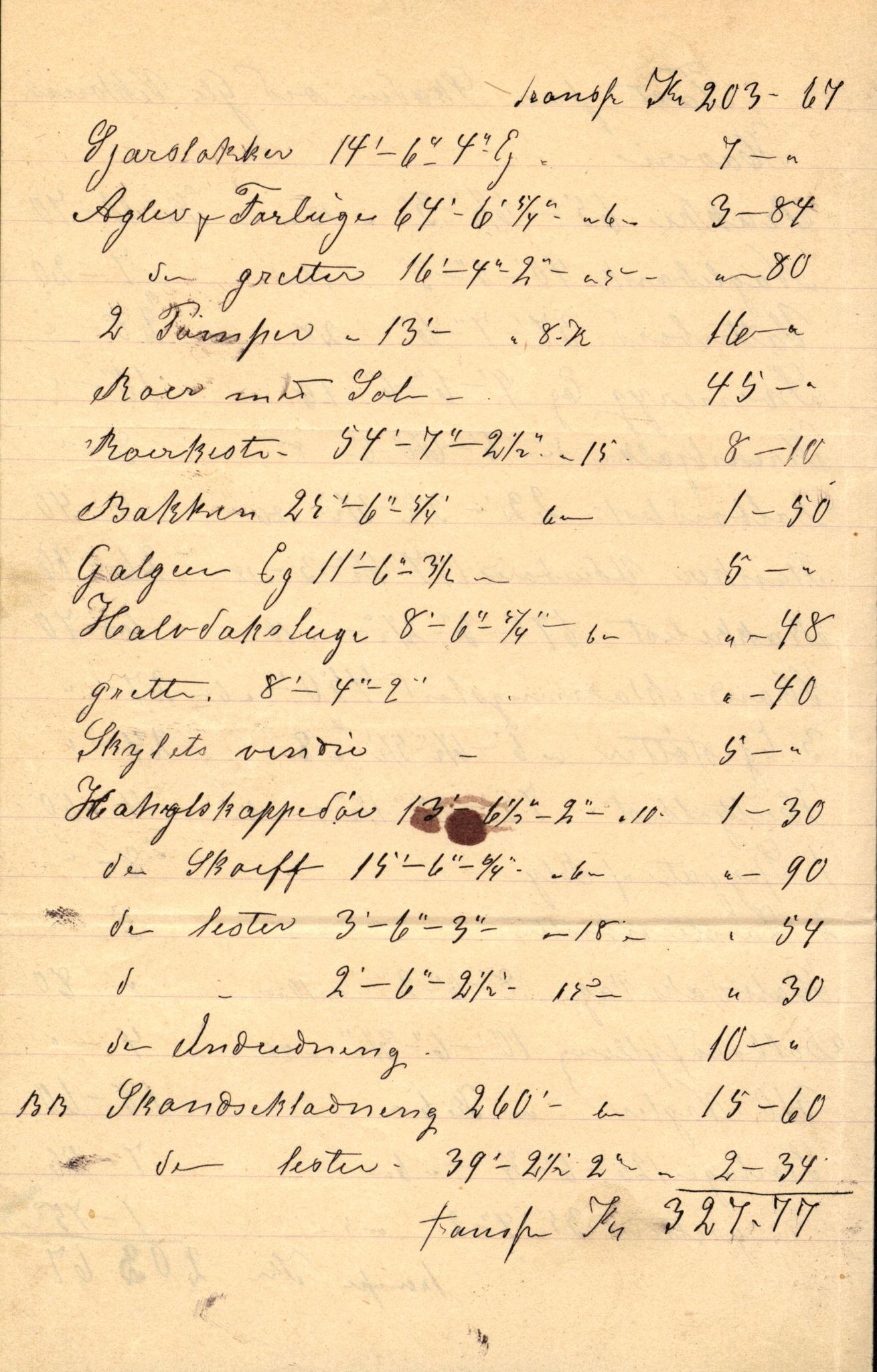 Pa 63 - Østlandske skibsassuranceforening, VEMU/A-1079/G/Ga/L0025/0002: Havaridokumenter / Victoria, St. Petersburg, Windsor, 1890, p. 5