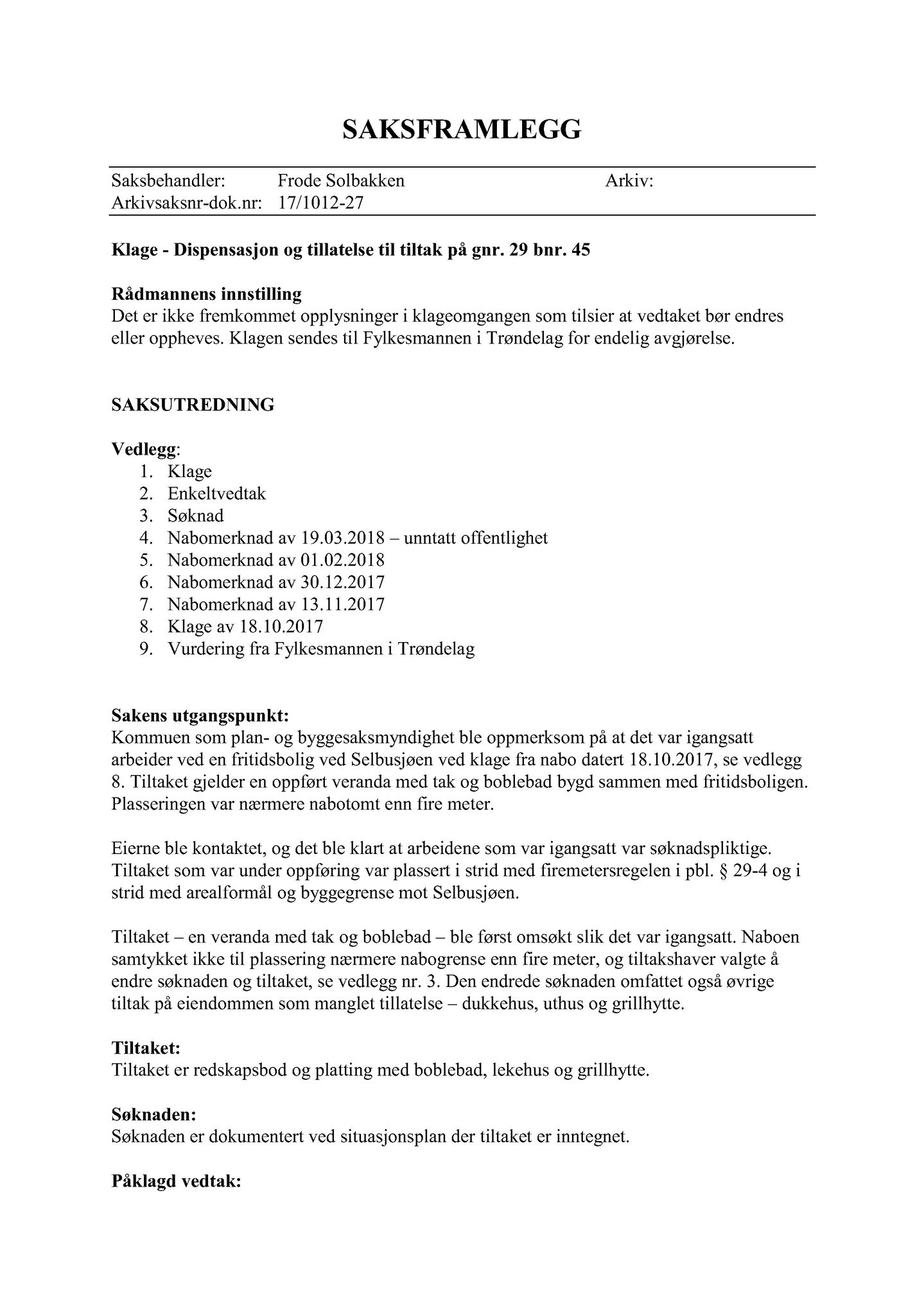 Klæbu Kommune, TRKO/KK/02-FS/L011: Formannsskapet - Møtedokumenter, 2018, p. 1353