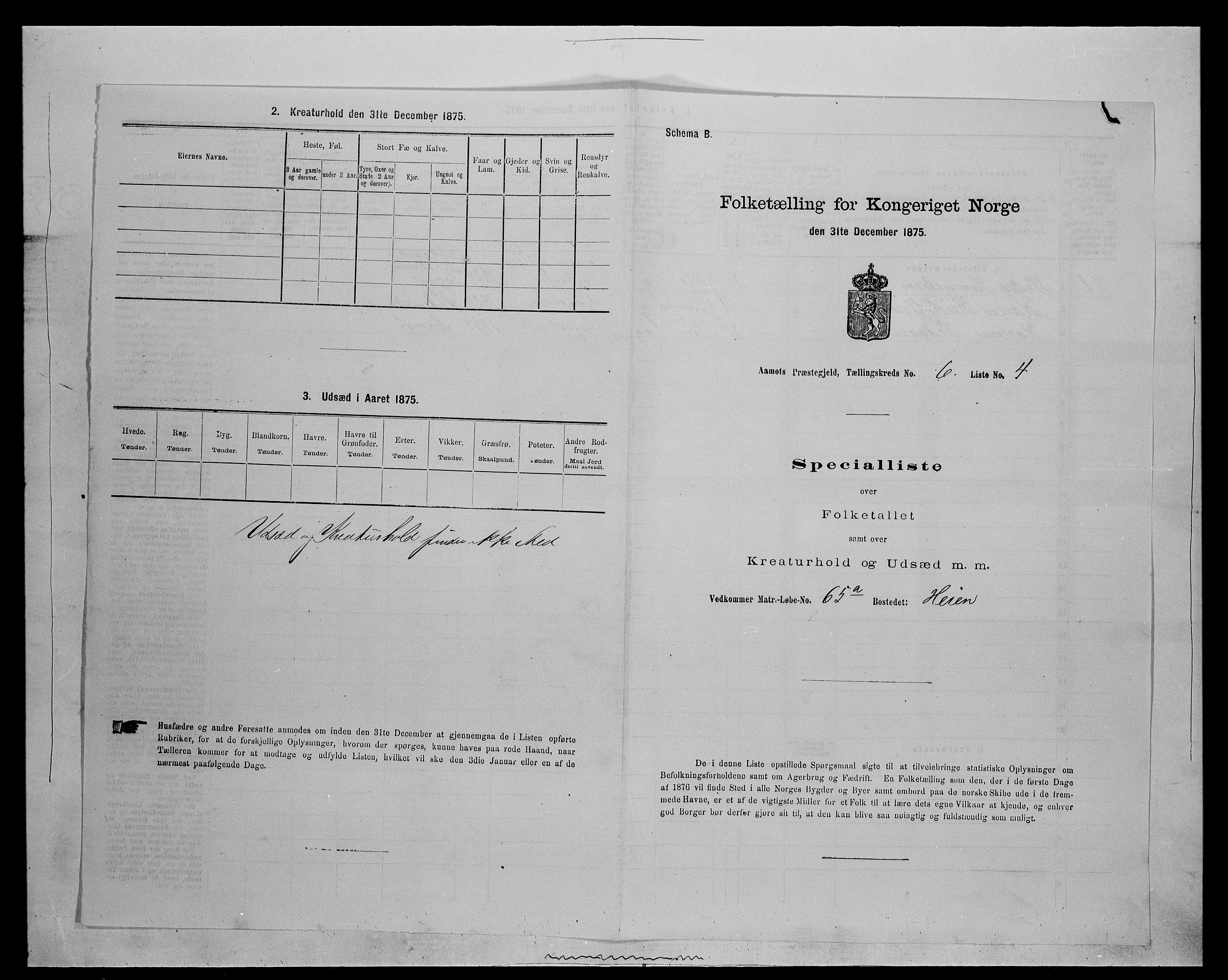 SAH, 1875 census for 0429P Åmot, 1875, p. 886