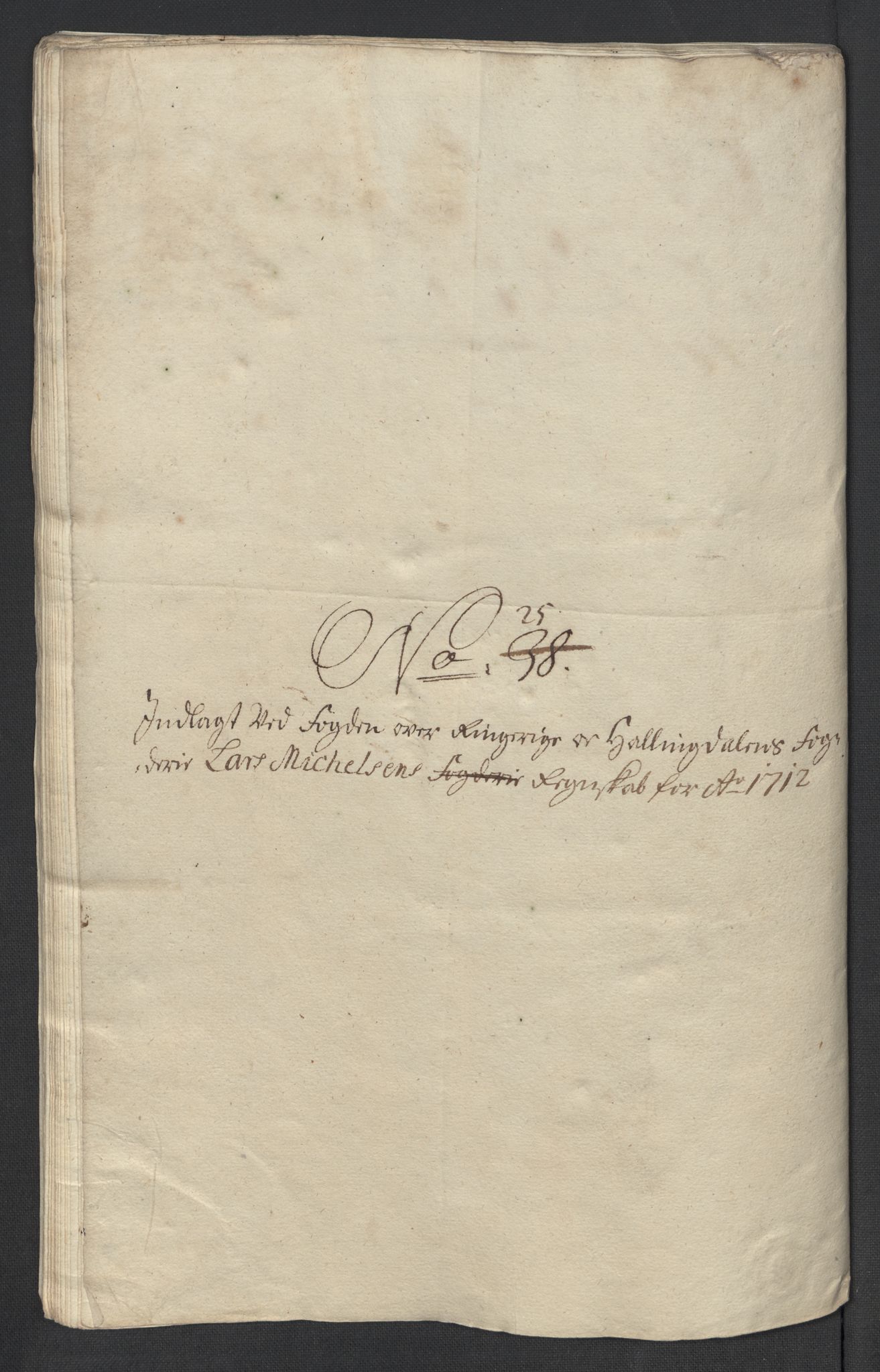 Rentekammeret inntil 1814, Reviderte regnskaper, Fogderegnskap, RA/EA-4092/R23/L1470: Fogderegnskap Ringerike og Hallingdal, 1712, p. 208