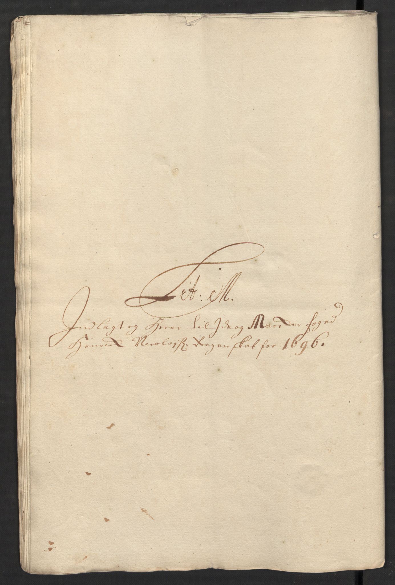 Rentekammeret inntil 1814, Reviderte regnskaper, Fogderegnskap, AV/RA-EA-4092/R01/L0013: Fogderegnskap Idd og Marker, 1696-1698, p. 164