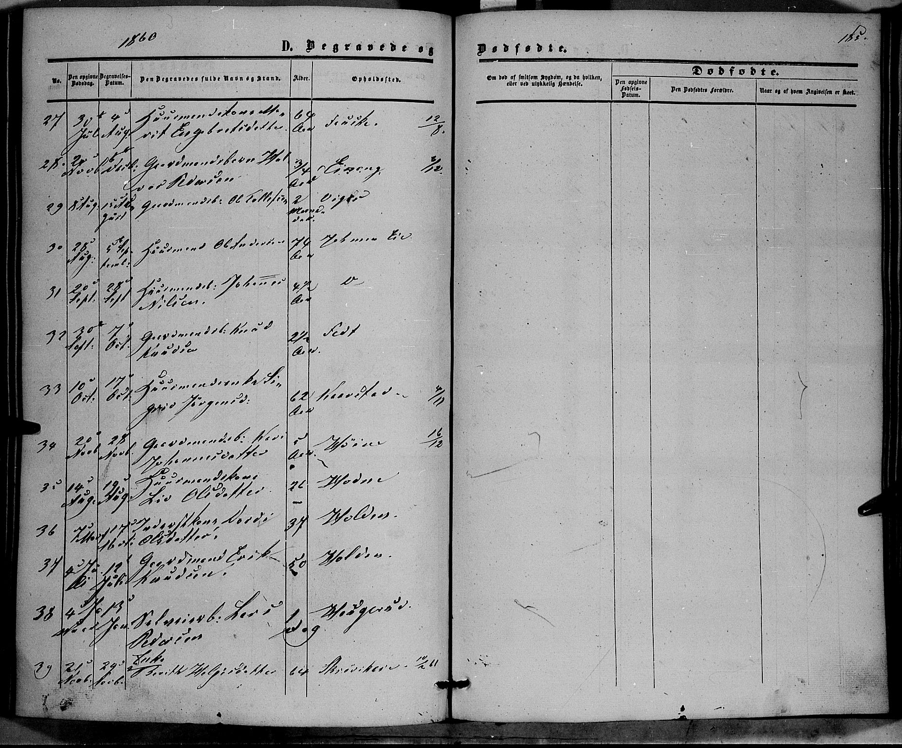 Vestre Slidre prestekontor, AV/SAH-PREST-136/H/Ha/Haa/L0002: Parish register (official) no. 2, 1856-1864, p. 185