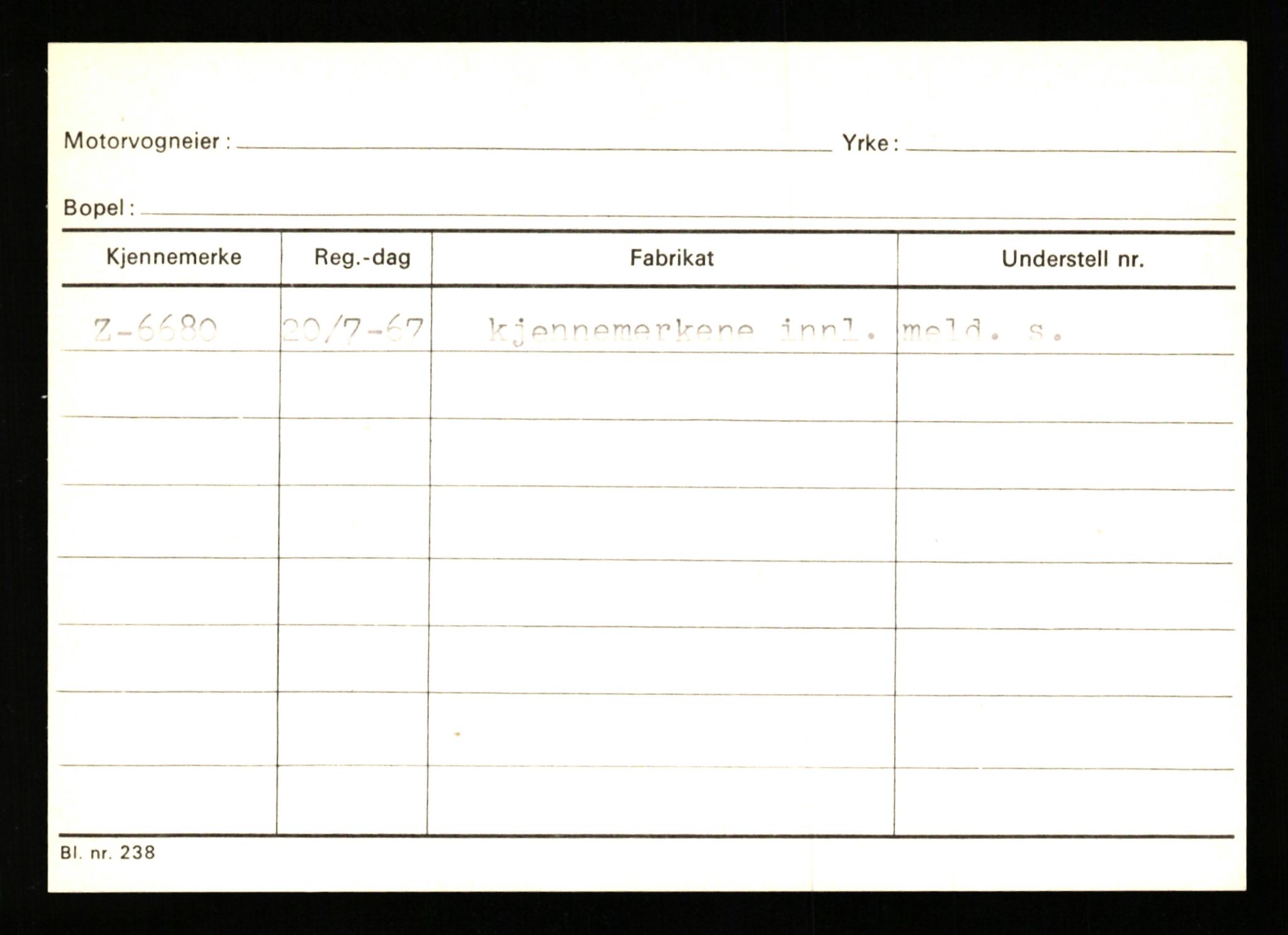 Stavanger trafikkstasjon, AV/SAST-A-101942/0/G/L0002: Registreringsnummer: 5791 - 10405, 1930-1971, p. 369