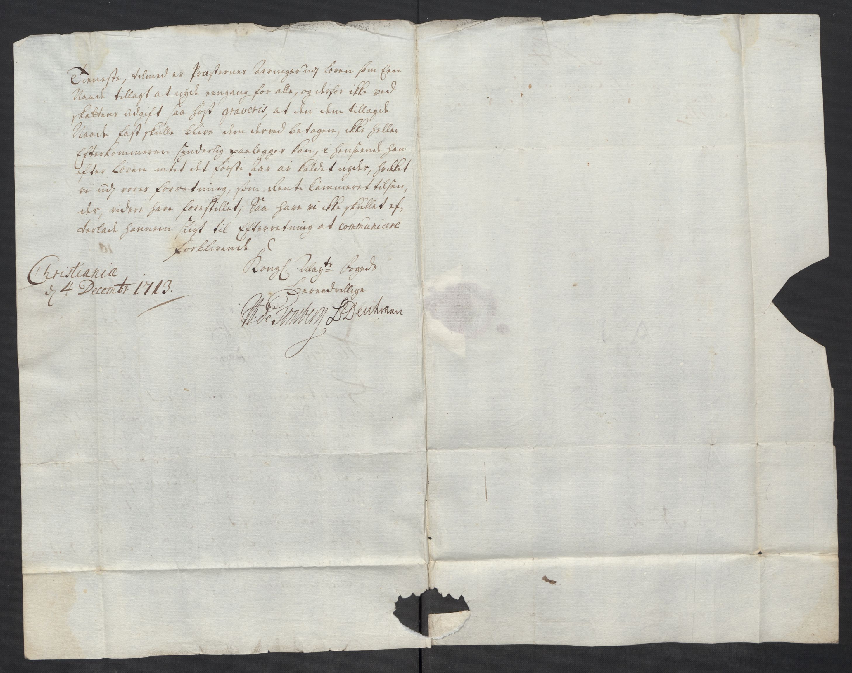 Rentekammeret inntil 1814, Reviderte regnskaper, Fogderegnskap, AV/RA-EA-4092/R24/L1588: Fogderegnskap Numedal og Sandsvær, 1713, p. 247