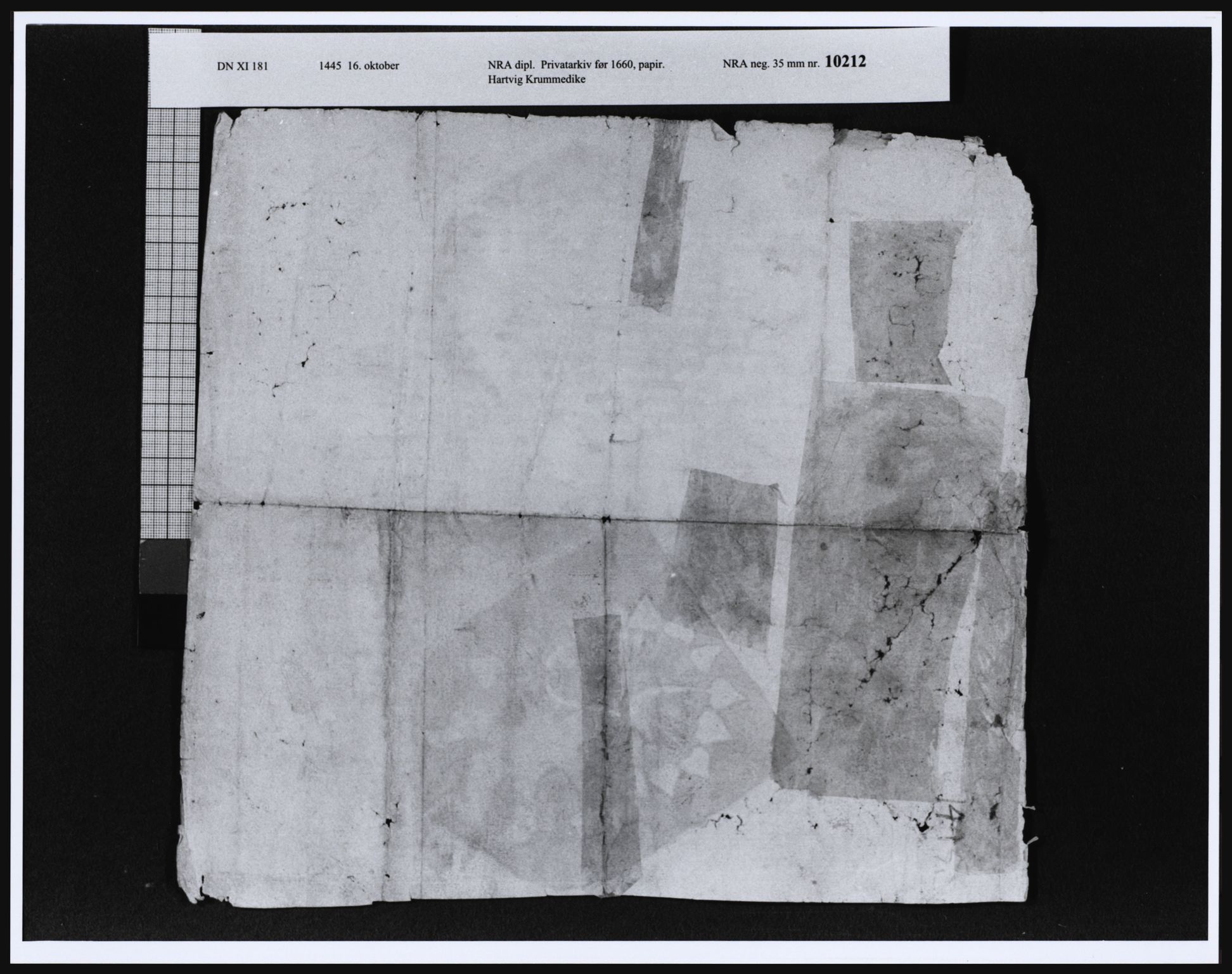 Riksarkivets diplomsamling, AV/RA-EA-5965/F21/F21d/F21dn/L0007: Dokumenter, 1445-1477, p. 4