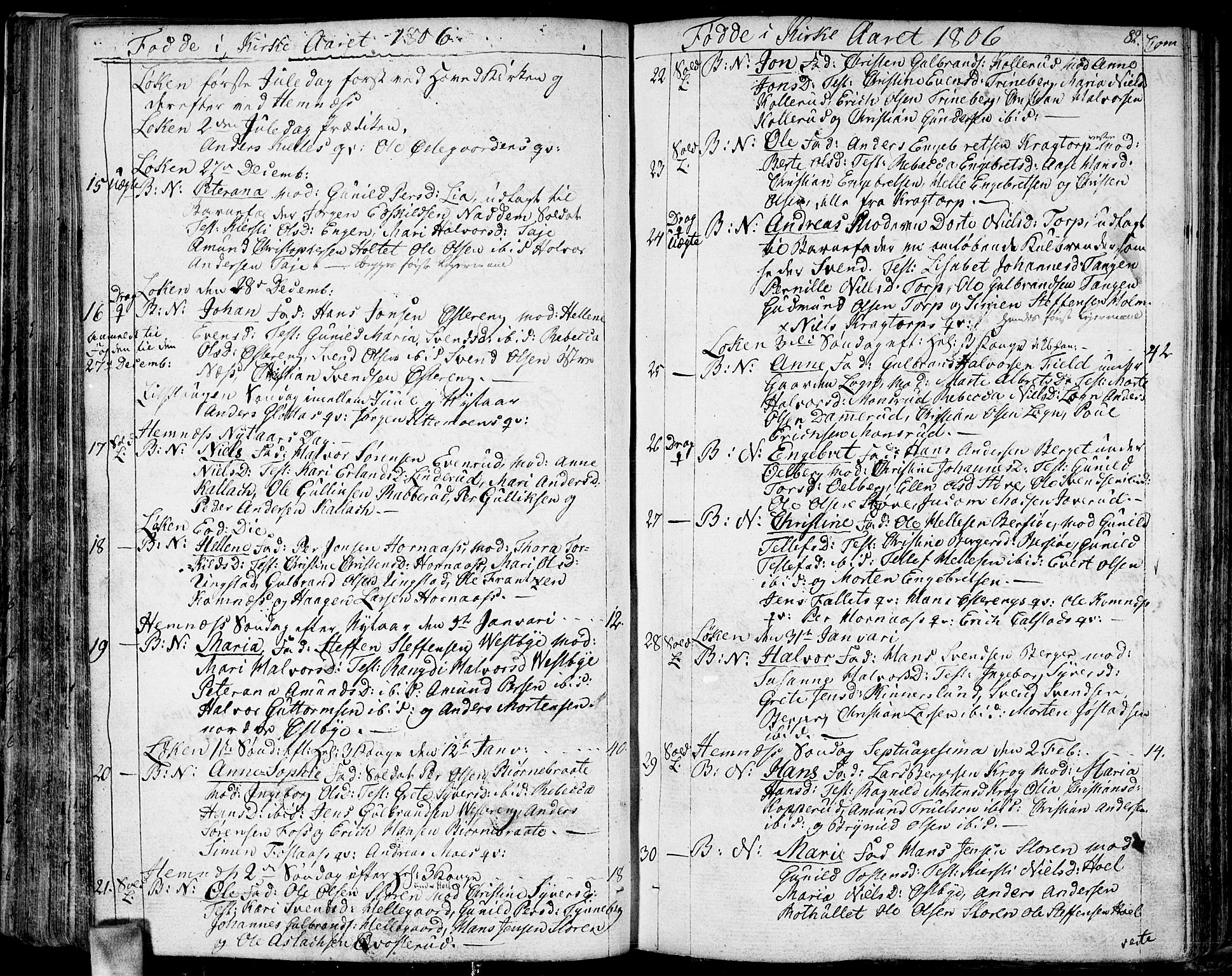 Høland prestekontor Kirkebøker, SAO/A-10346a/F/Fa/L0006: Parish register (official) no. I 6, 1794-1814, p. 82