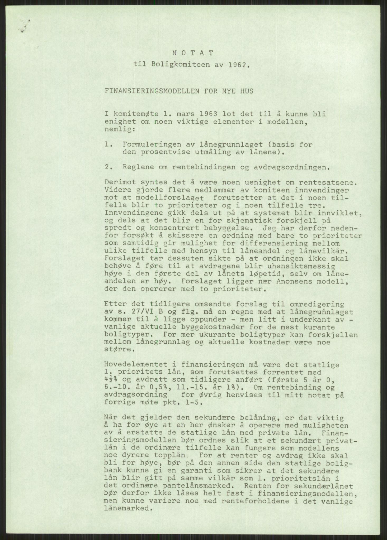Kommunaldepartementet, Boligkomiteen av 1962, RA/S-1456/D/L0003: --, 1962-1963, p. 144