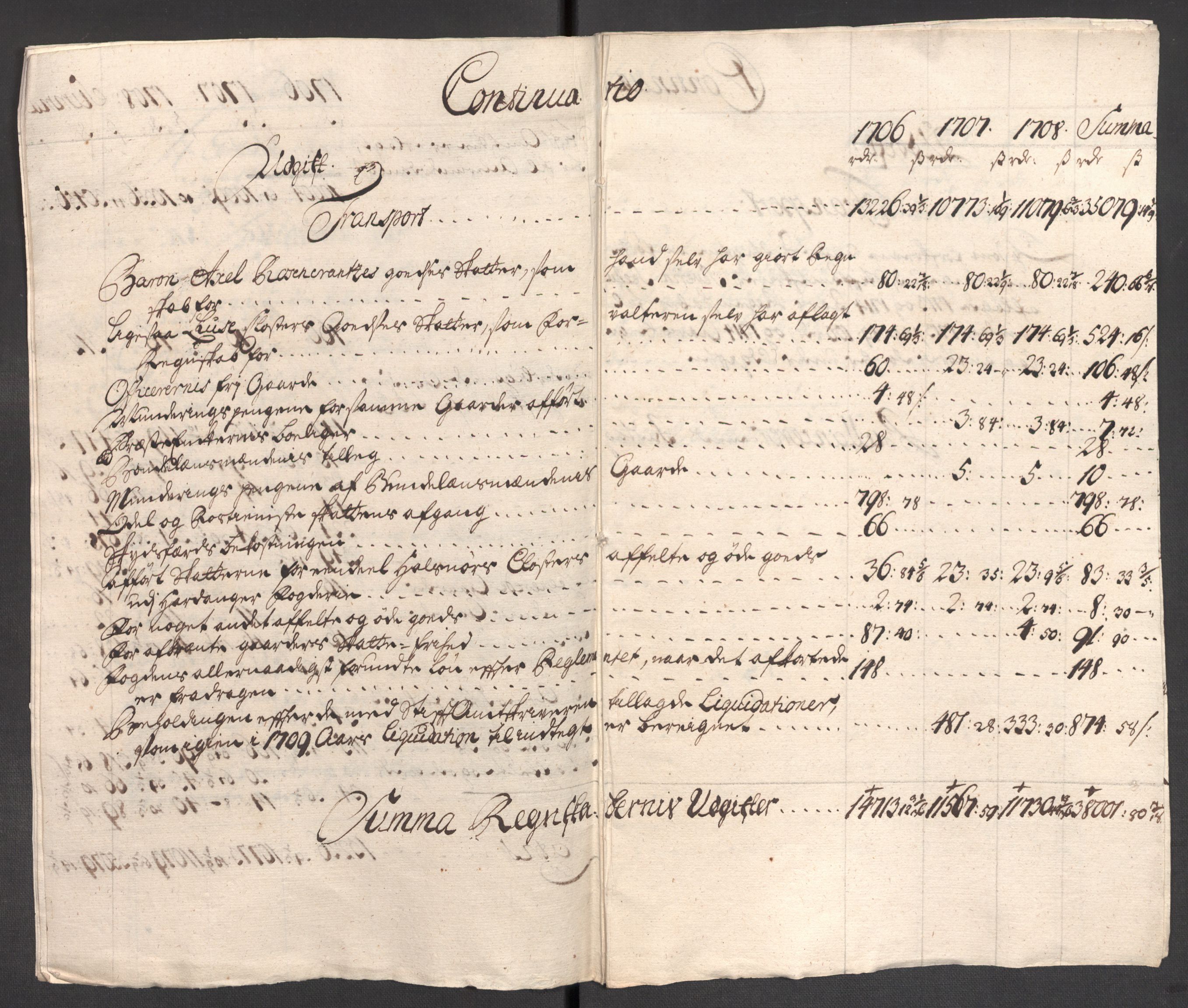 Rentekammeret inntil 1814, Reviderte regnskaper, Fogderegnskap, AV/RA-EA-4092/R48/L2985: Fogderegnskap Sunnhordland og Hardanger, 1708, p. 625
