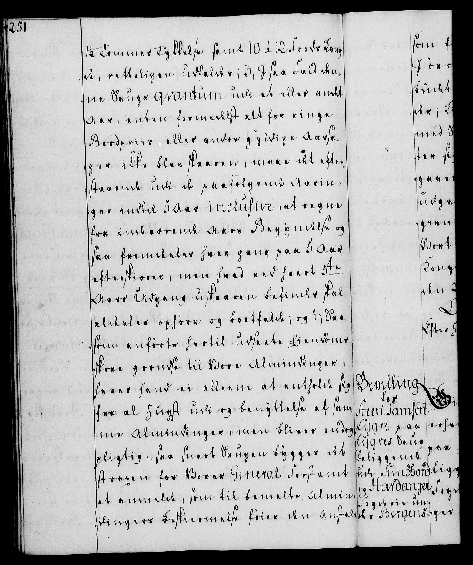 Rentekammeret, Kammerkanselliet, RA/EA-3111/G/Gg/Gga/L0008: Norsk ekspedisjonsprotokoll med register (merket RK 53.8), 1768-1771, p. 251