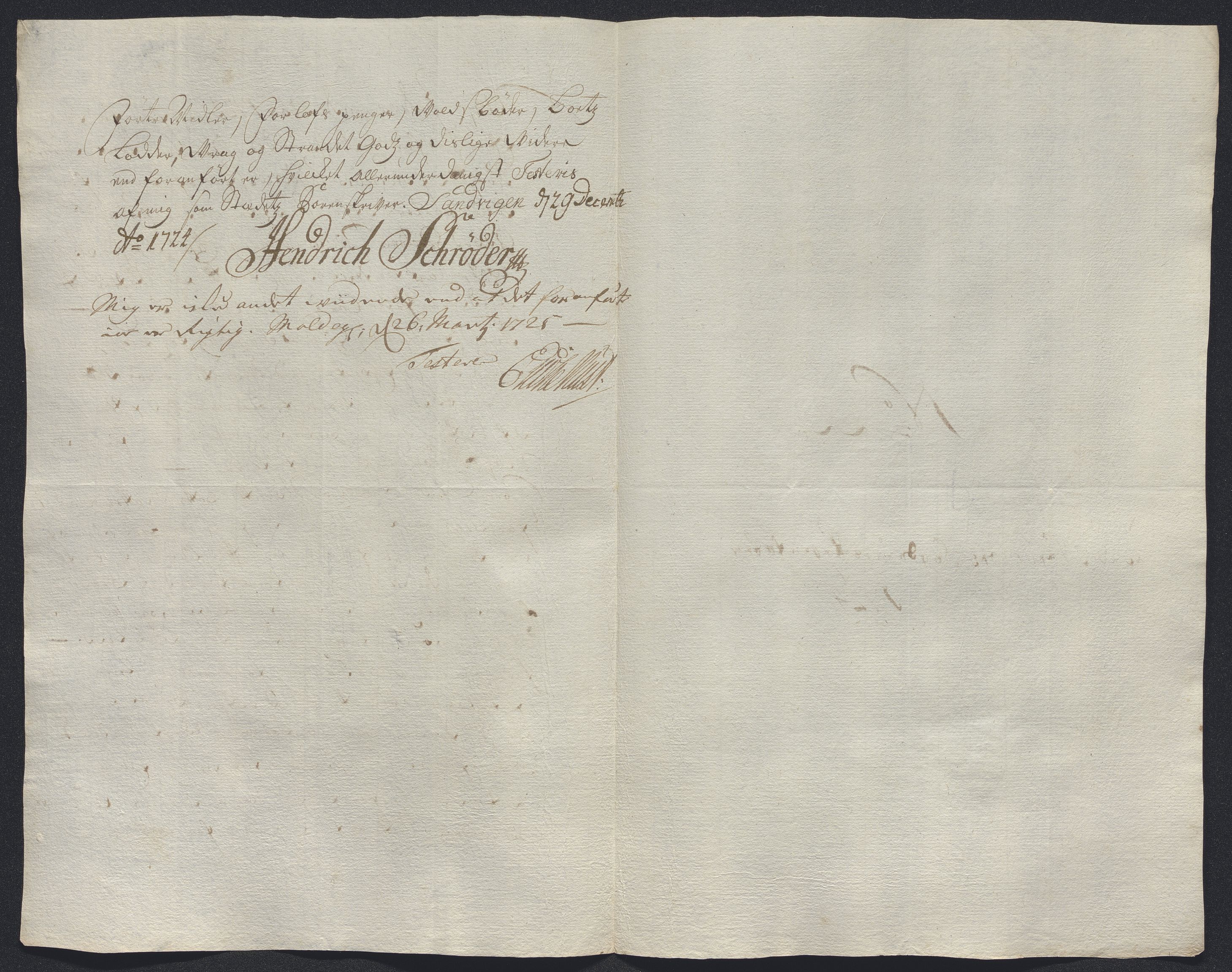 Rentekammeret inntil 1814, Reviderte regnskaper, Fogderegnskap, RA/EA-4092/R56/L3757: Fogderegnskap Nordmøre, 1724, p. 222