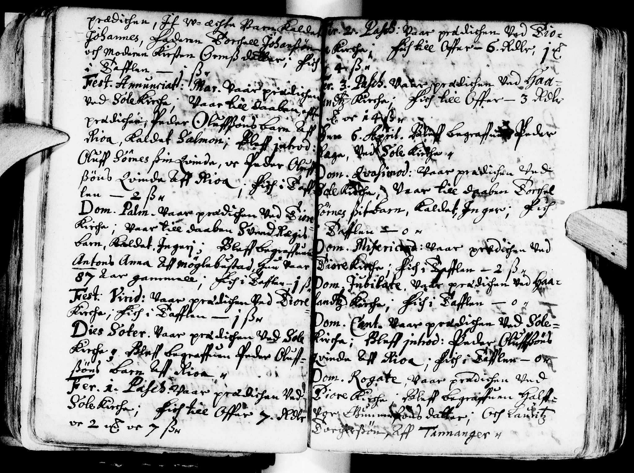 Håland sokneprestkontor, AV/SAST-A-101802/001/30BA/L0001: Parish register (official) no. A 1, 1671-1722