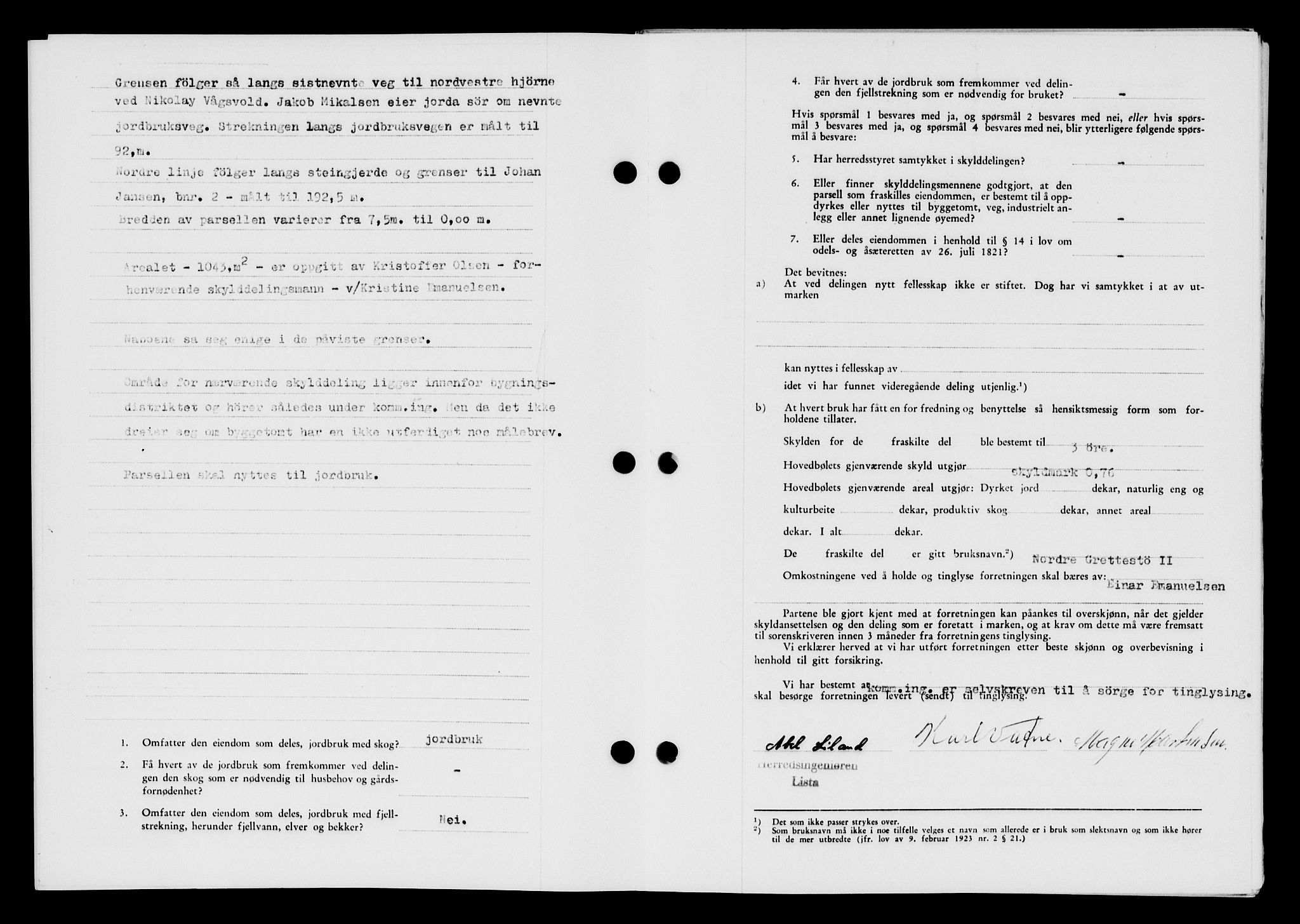 Lyngdal sorenskriveri, AV/SAK-1221-0004/G/Gb/L0680: Mortgage book no. A XXVI, 1960-1960, Diary no: : 469/1960