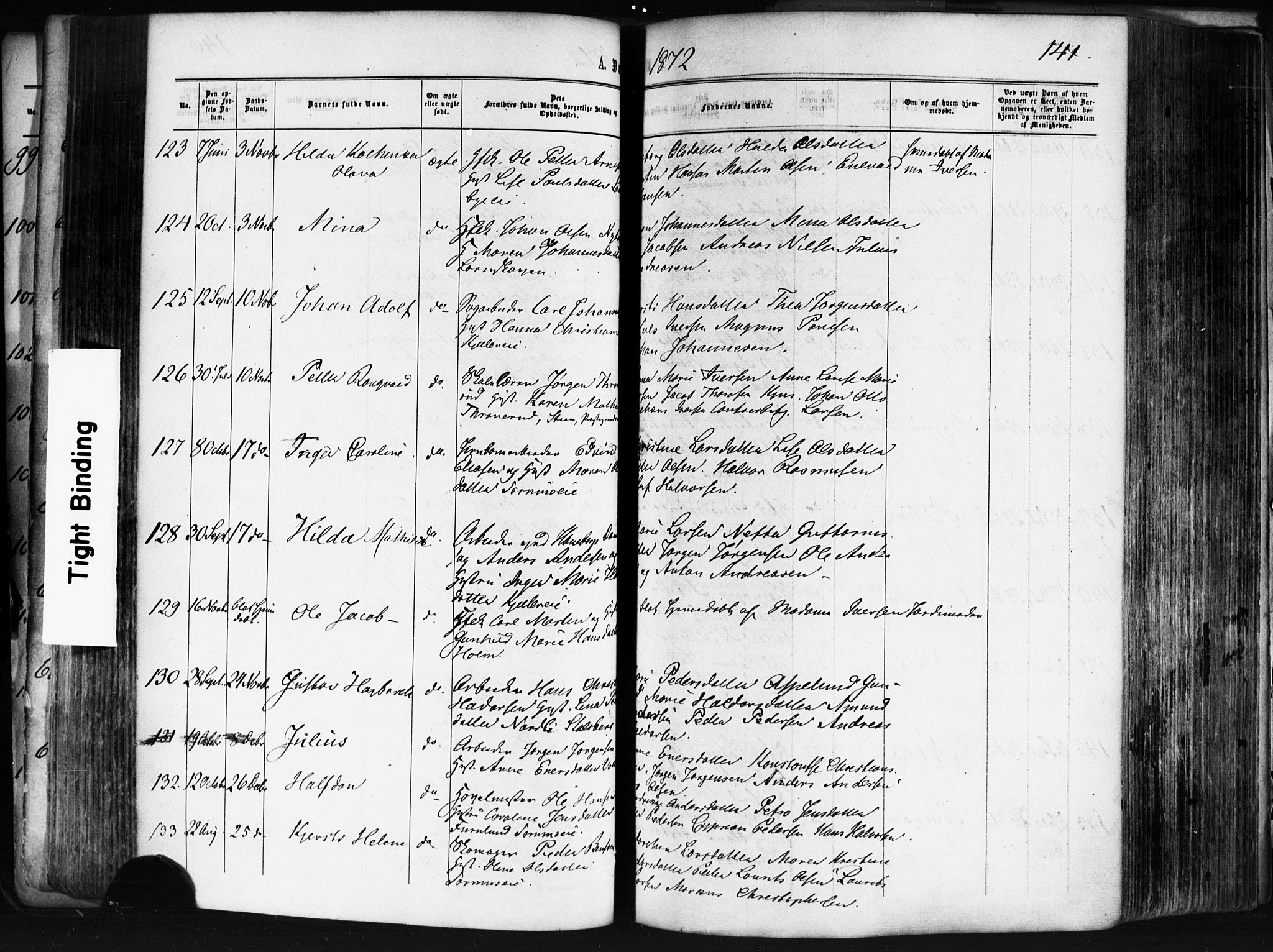 Skedsmo prestekontor Kirkebøker, AV/SAO-A-10033a/F/Fa/L0011: Parish register (official) no. I 11, 1866-1876, p. 141