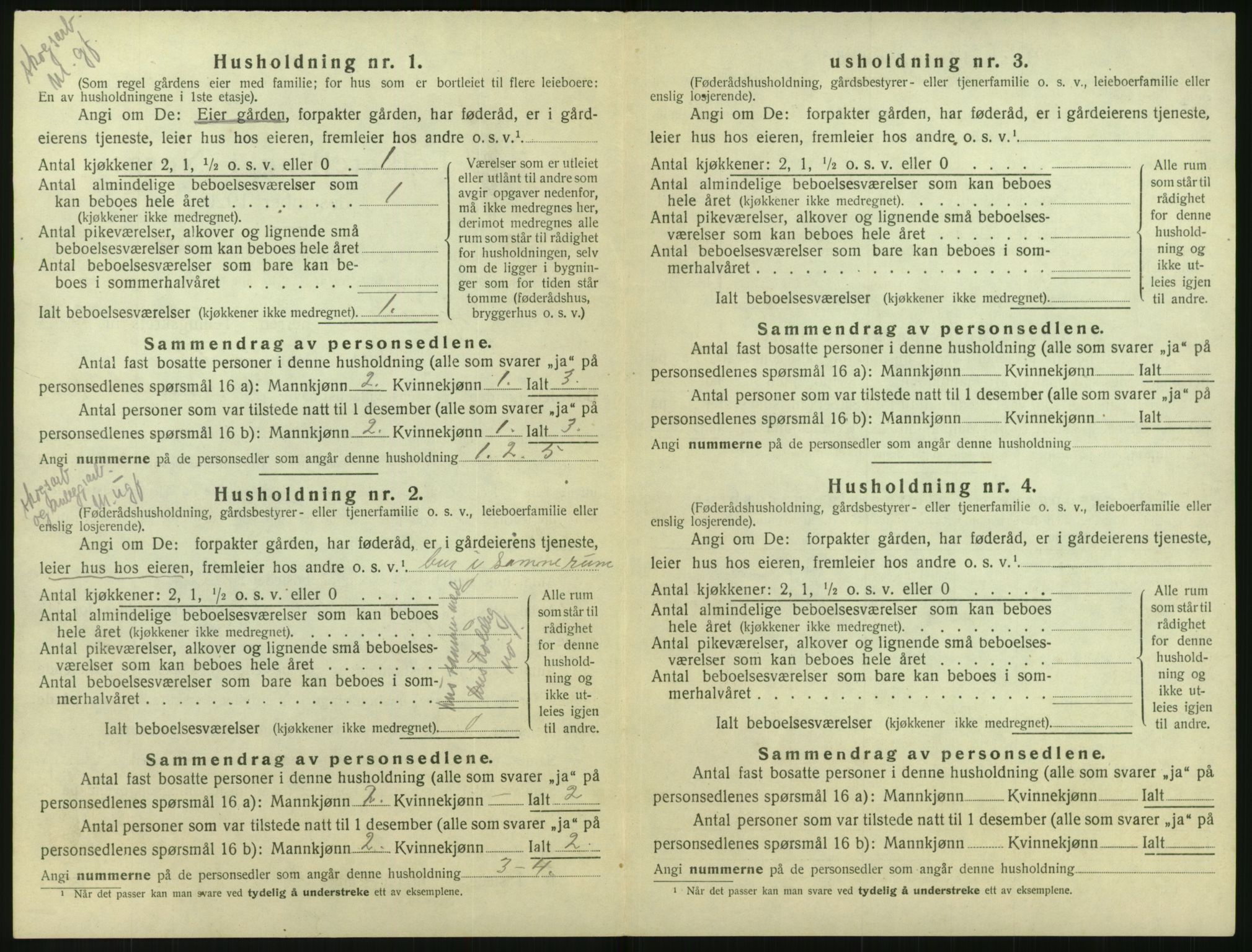 SAK, 1920 census for Gjøvdal, 1920, p. 175