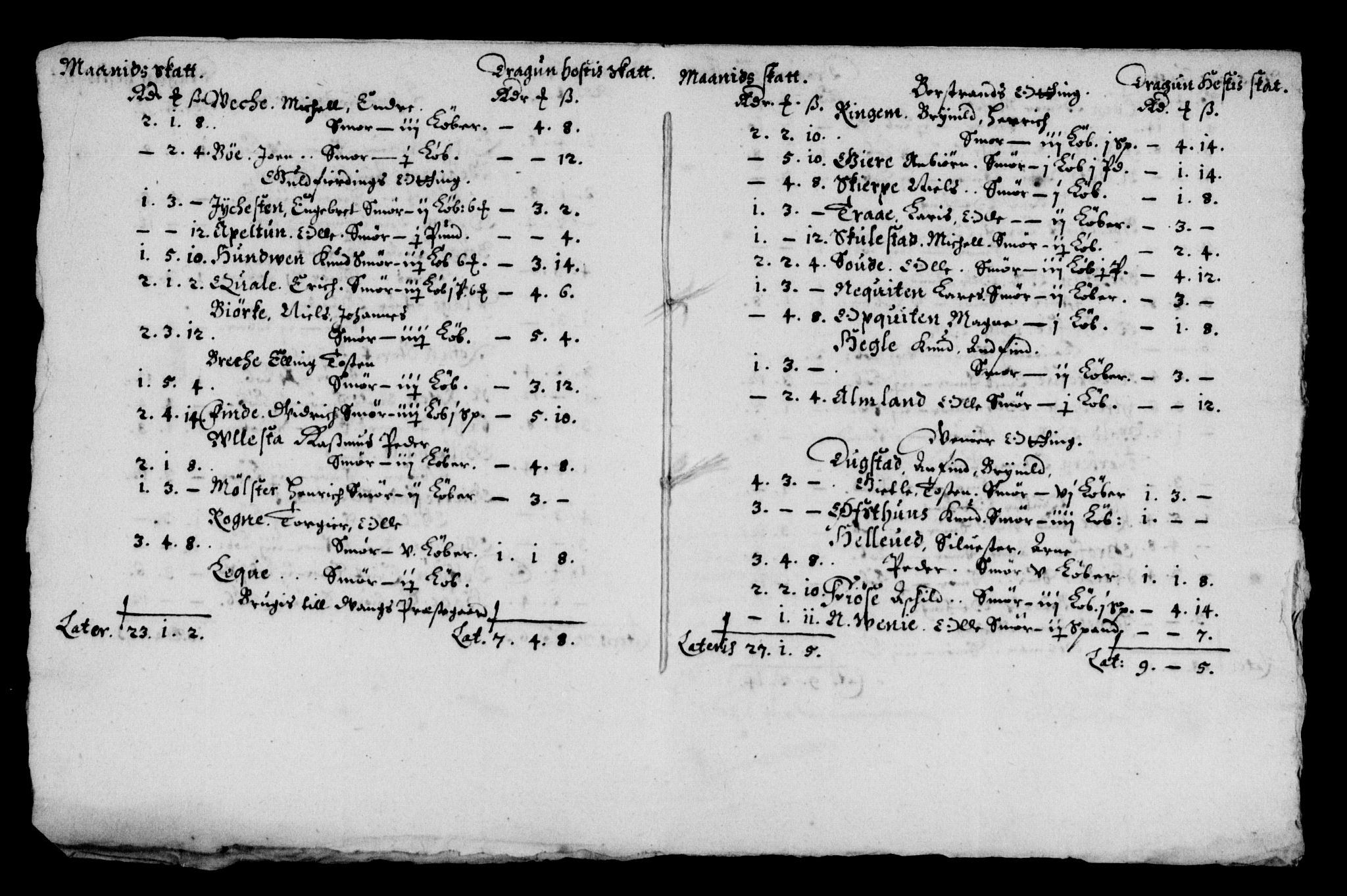 Rentekammeret inntil 1814, Reviderte regnskaper, Lensregnskaper, AV/RA-EA-5023/R/Rb/Rbt/L0139: Bergenhus len, 1657-1658