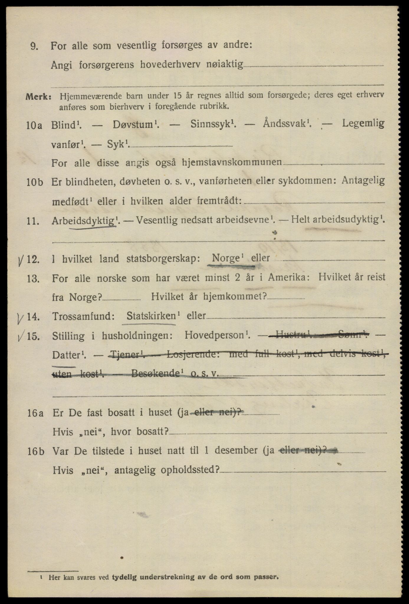 SAO, 1920 census for Kristiania, 1920, p. 155992