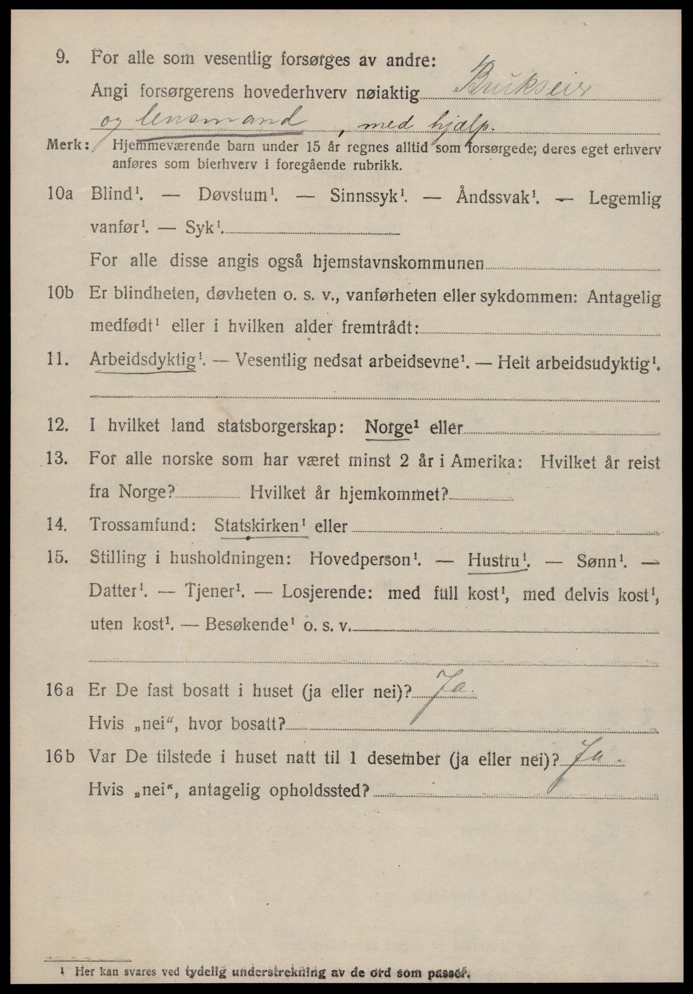 SAT, 1920 census for Skodje, 1920, p. 1412