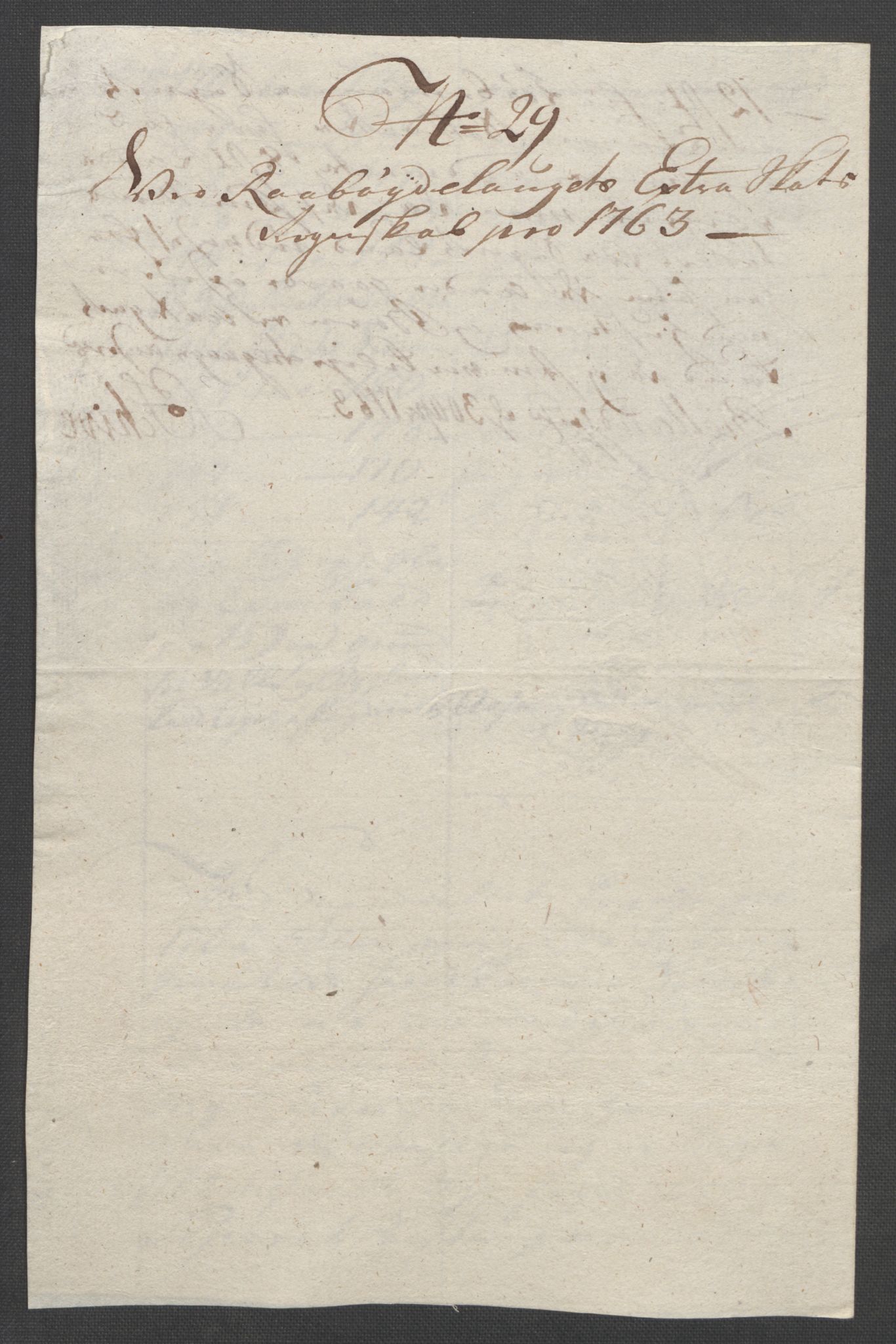 Rentekammeret inntil 1814, Reviderte regnskaper, Fogderegnskap, AV/RA-EA-4092/R40/L2517: Ekstraskatten Råbyggelag, 1762-1763, p. 351