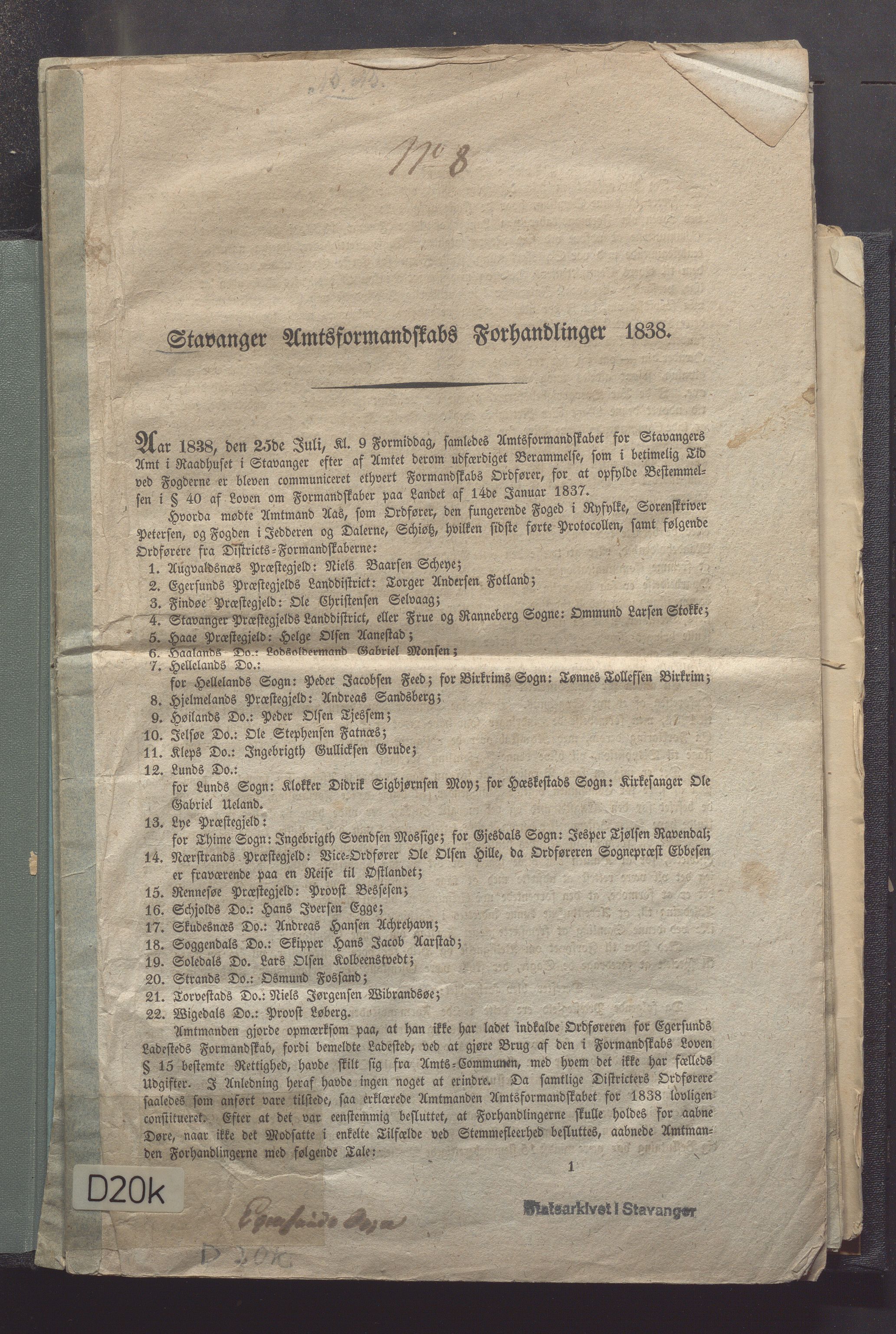 Rogaland fylkeskommune - Fylkesrådmannen , IKAR/A-900/A, 1838-1848, p. 3